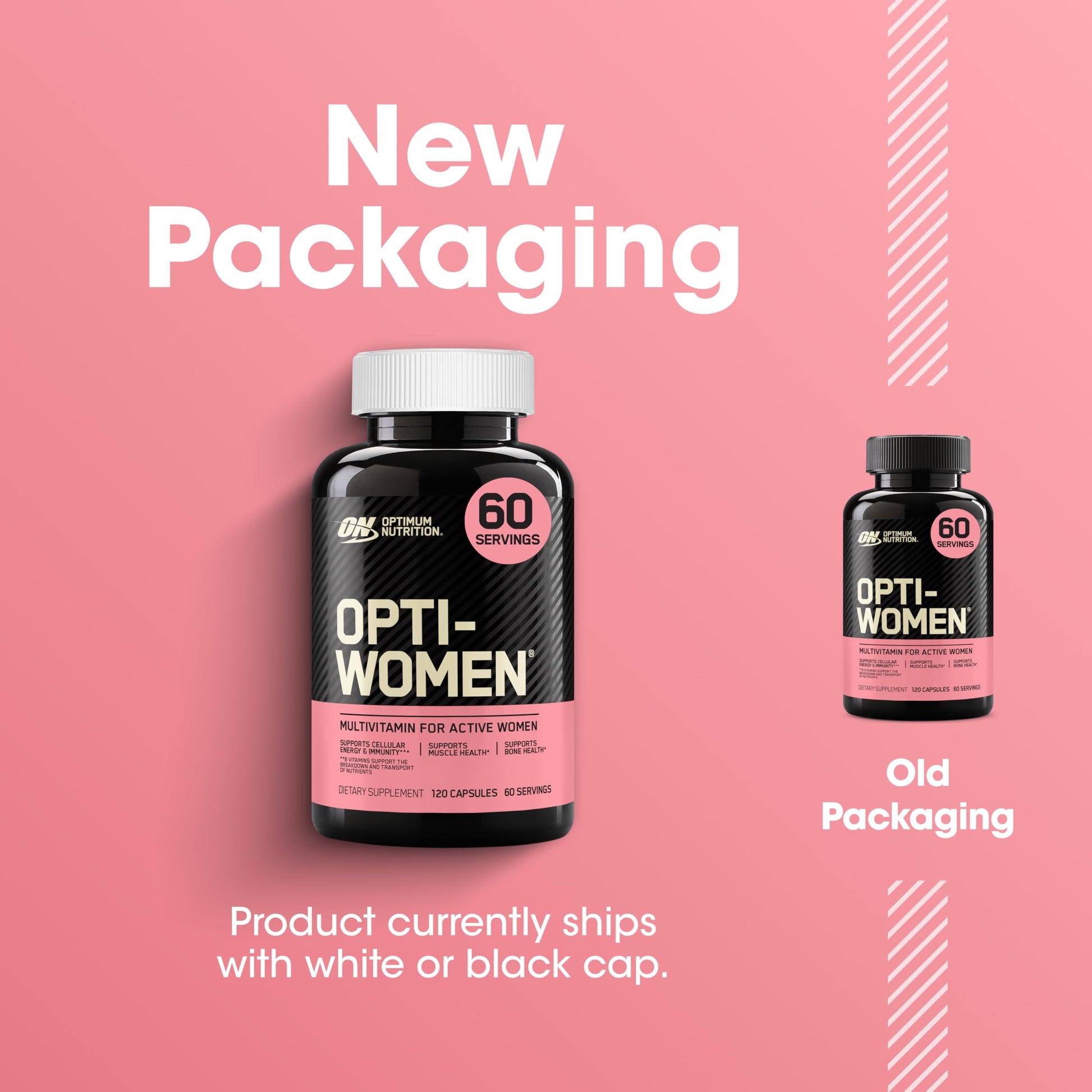 Optimum Nutrition Opti-Women, Vitamin C, Zinc and Vitamin D for Immune Support Womens Daily Multivitamin Supplement with Iron, Capsules, 120 Count Optimum Nutrition uk supplements
