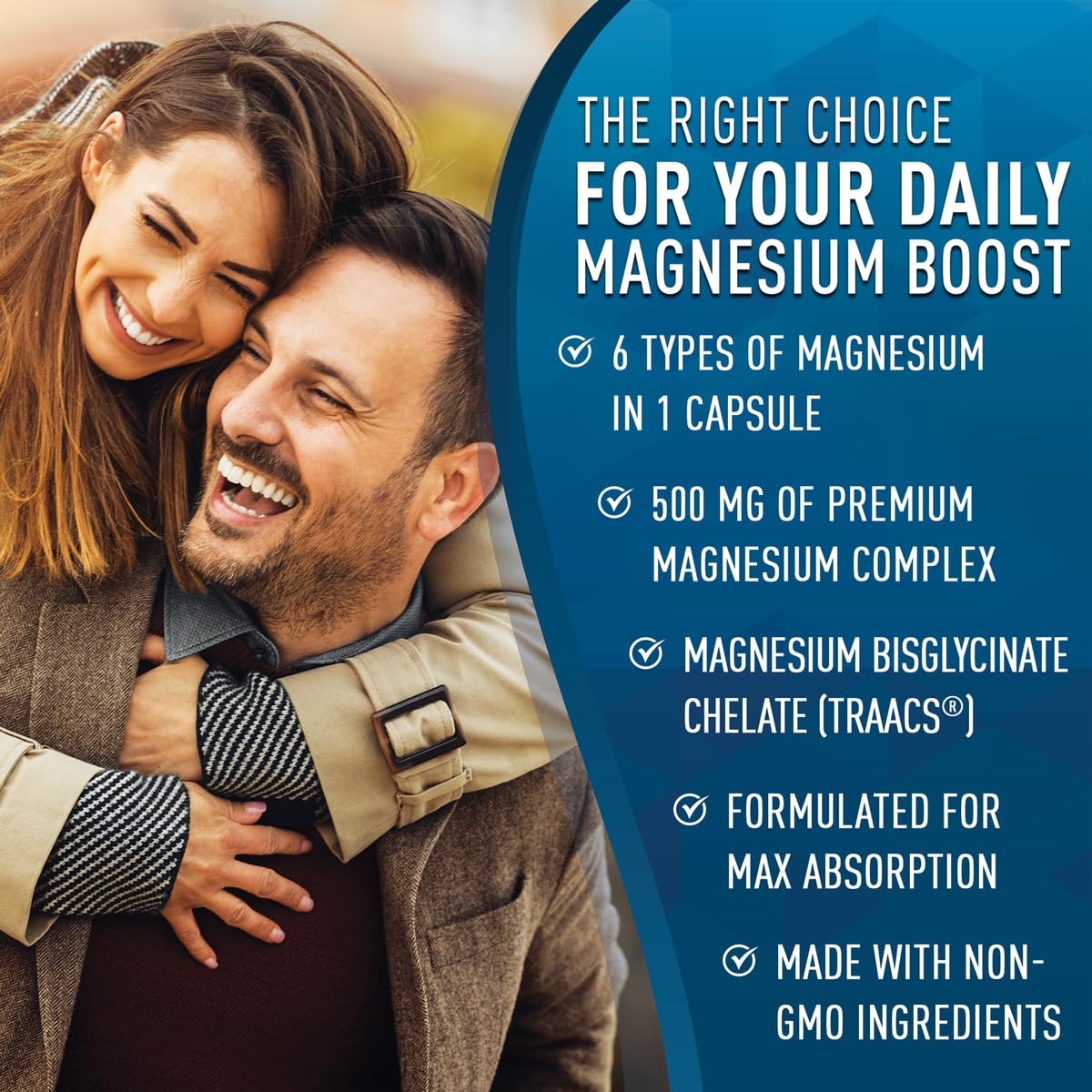 Magnesium Complex Supplement - Magnesium Citrate, Malate, Taurate, Oxide Purely Optimal uk supplements