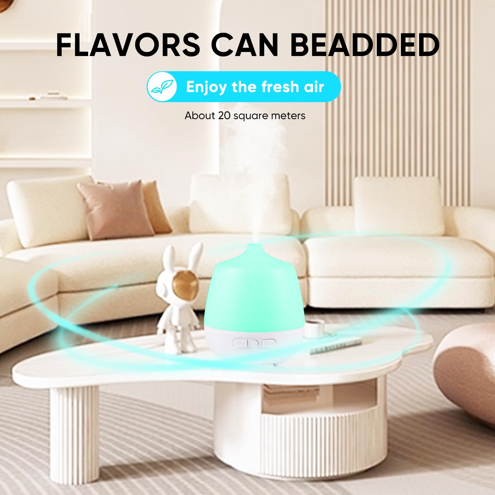 HAPPTWS 220Ml Essential Oil Diffuser - Diffusers for Essential Oils Aromatherapy Diffuser HAPPTWS uk supplements