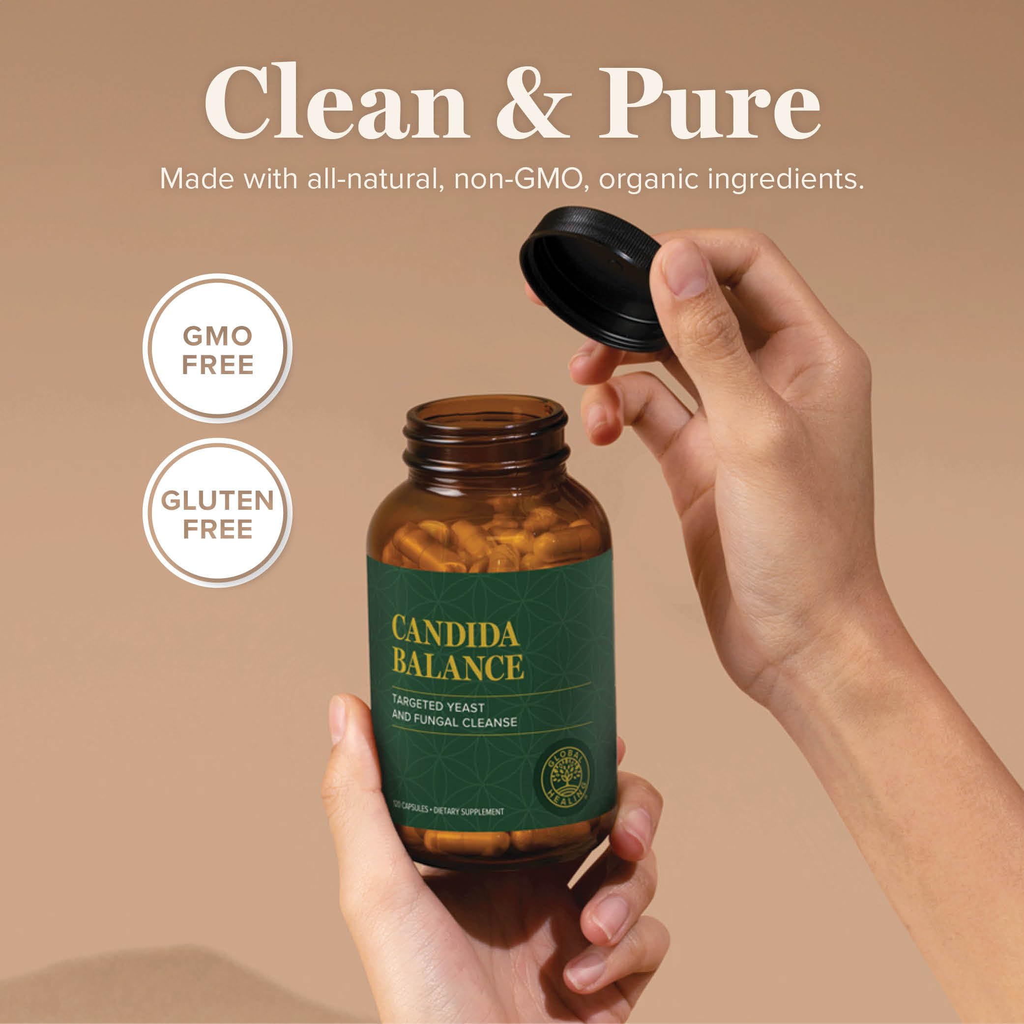Global Healing Candida Cleanse (Mycozil) - Supports Detoxification for Natural Candida Cleanse Global Healing Center uk supplements