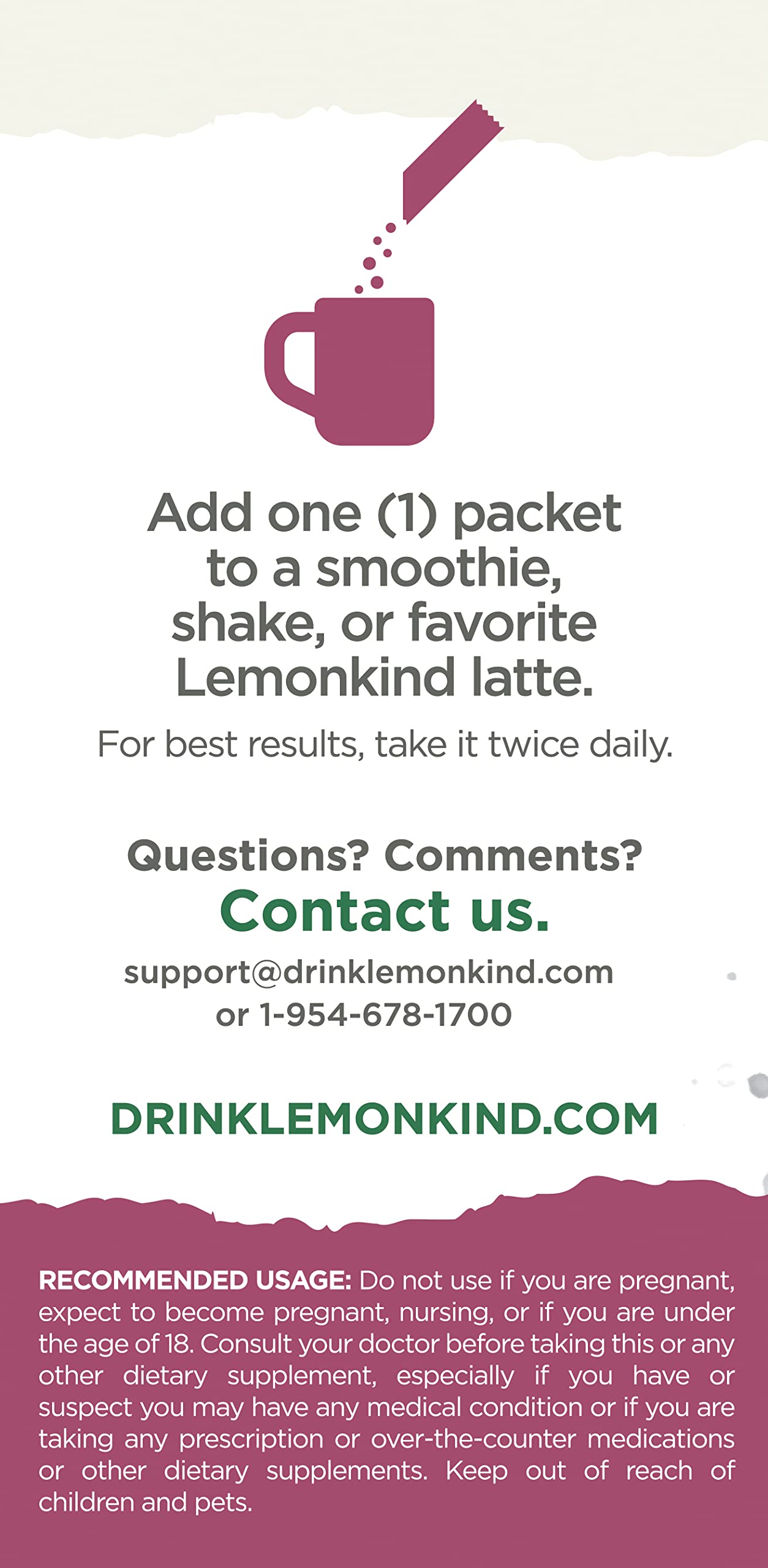 LEMONKIND Organic Zero Calorie Control - Healthy Supplement for Controling Snacking LEMONKIND uk supplements