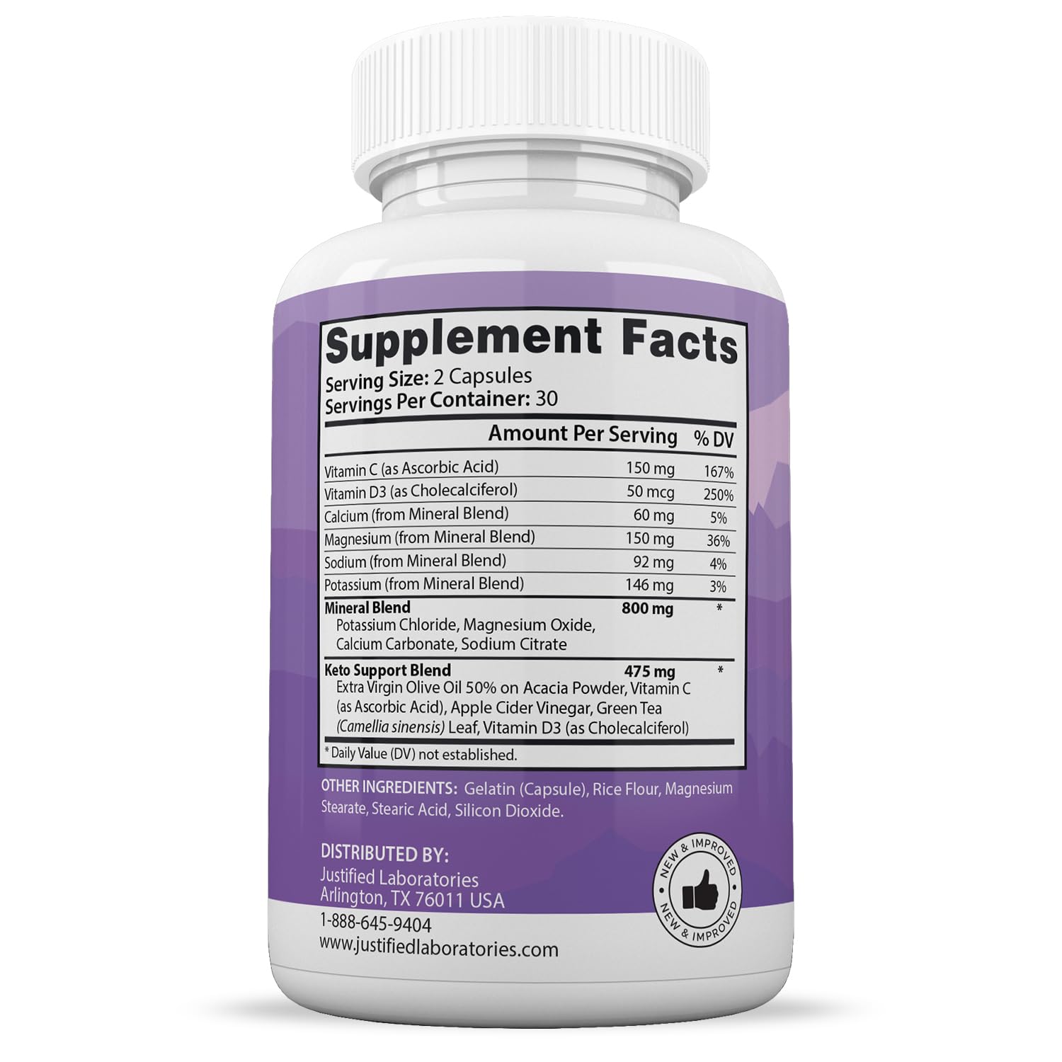 (5 Pack) Ultra Fast Pure Keto Boost Pills 1275MG New & Improved Formula Contains Apple Justified Laboratories uk supplements