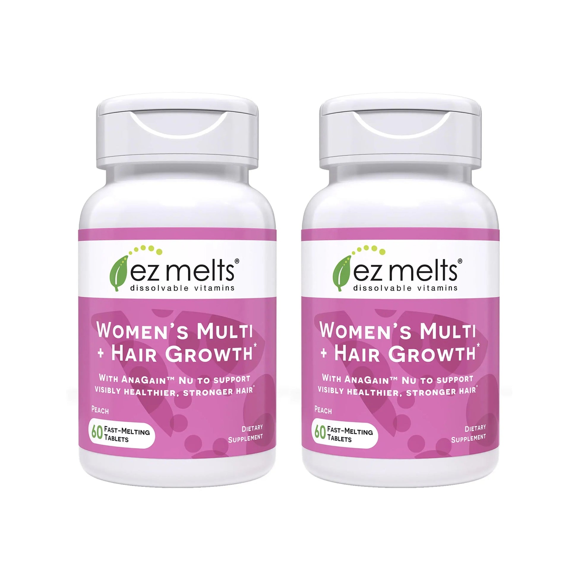 EZ Melts Women's Multi + Hair Growth - Daily Multivitamin for Women - Supports Healthy Energy Levels & Reduced Hair Shedding EZ Melts uk supplements