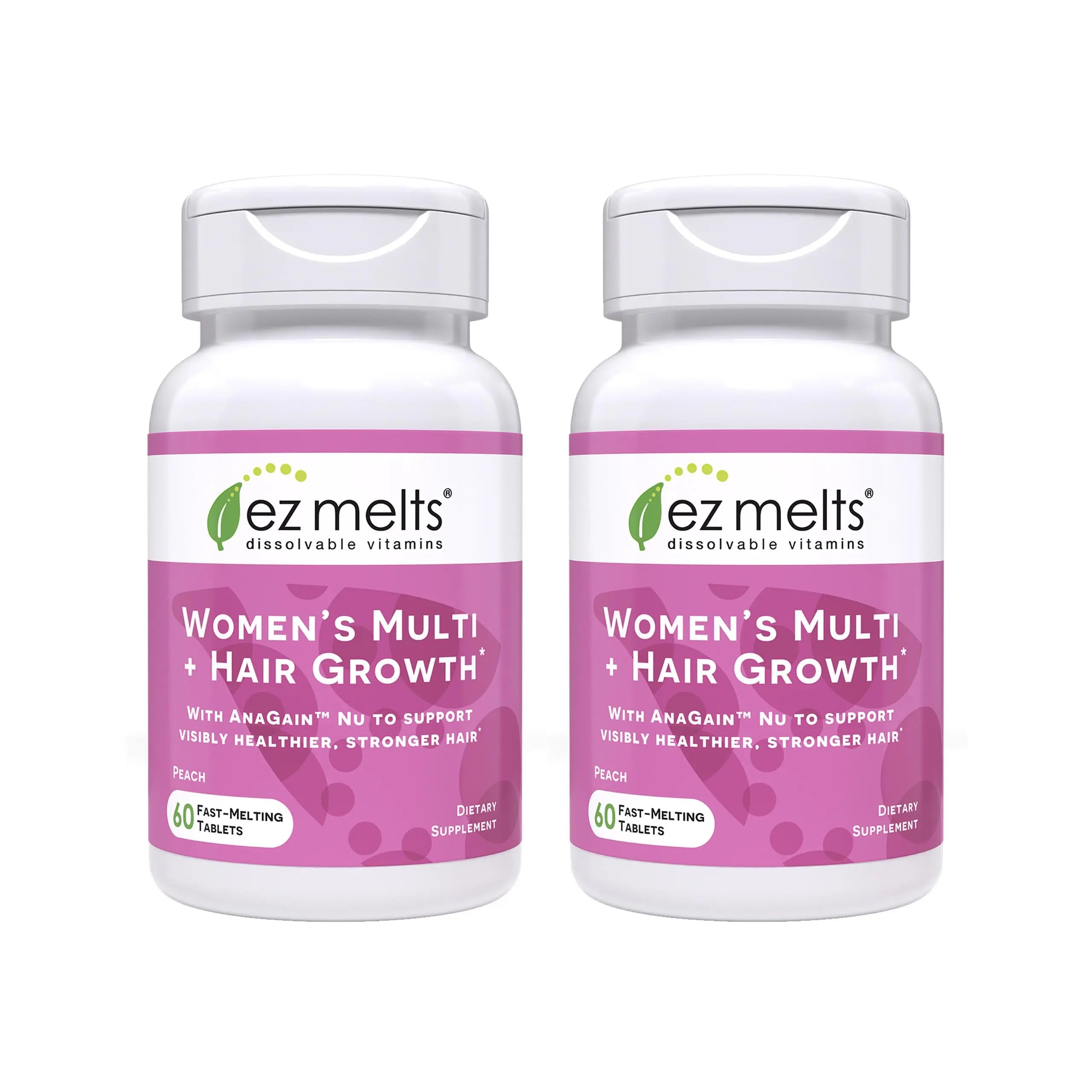 EZ Melts Women's Multi + Hair Growth - Daily Multivitamin for Women - Supports Healthy Energy Levels & Reduced Hair Shedding EZ Melts uk supplements