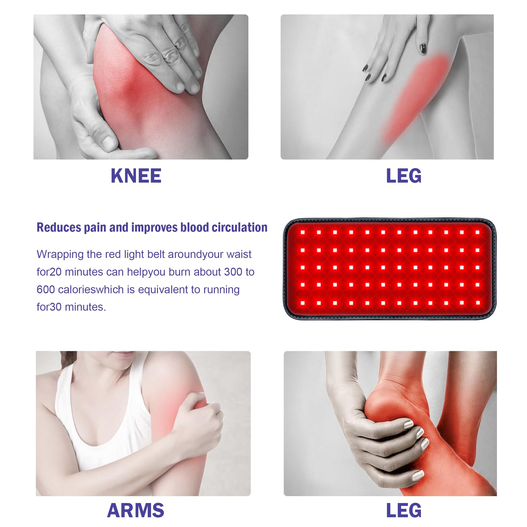 Kate brothers Red Light Therapy Belt - for Neck Near Infrared Light Therapy & Red Light Therapy Kate brothers uk supplements