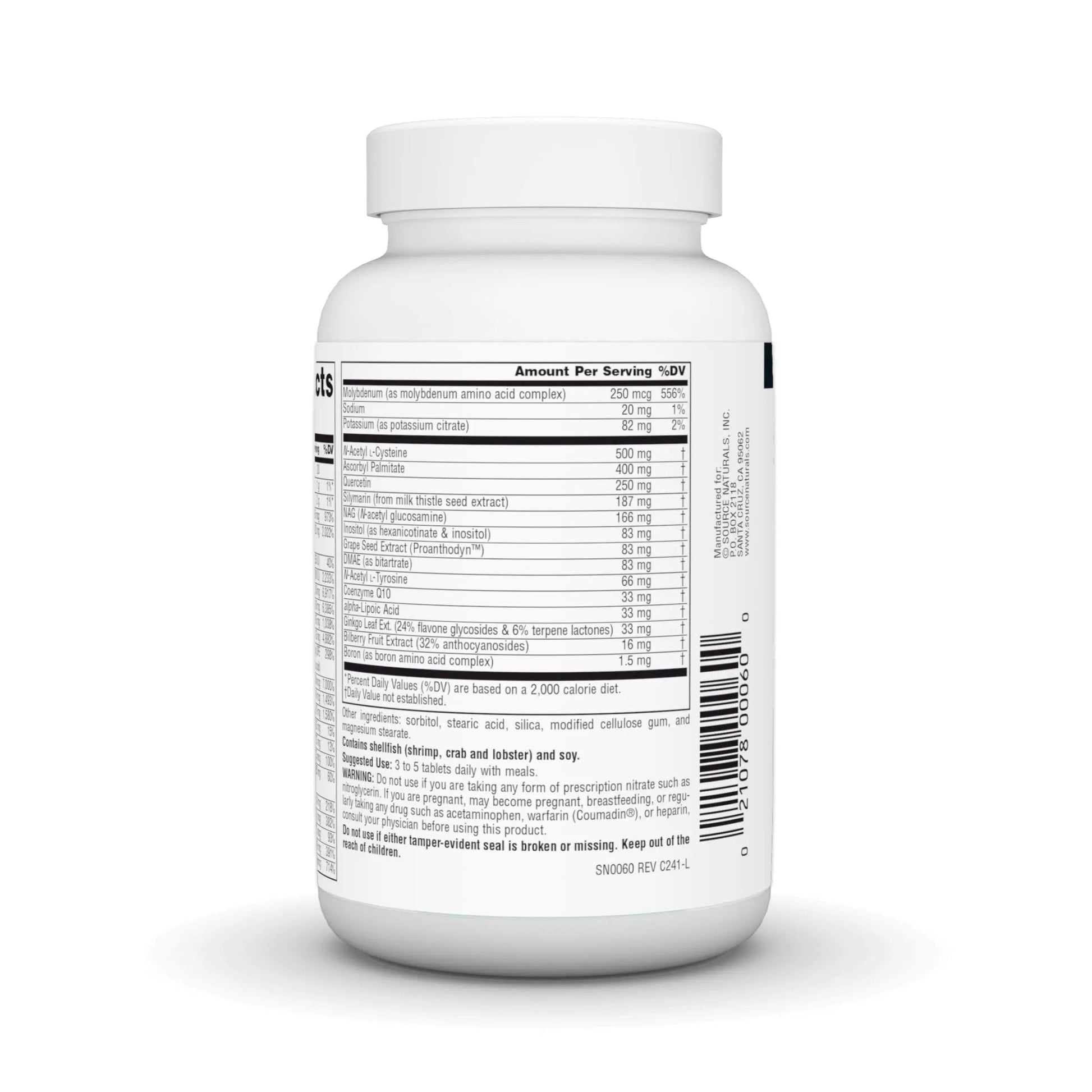 Source Naturals Elan Vital Multiple, for Multiple Body System Support* - 90 Tablets Source Naturals uk supplements