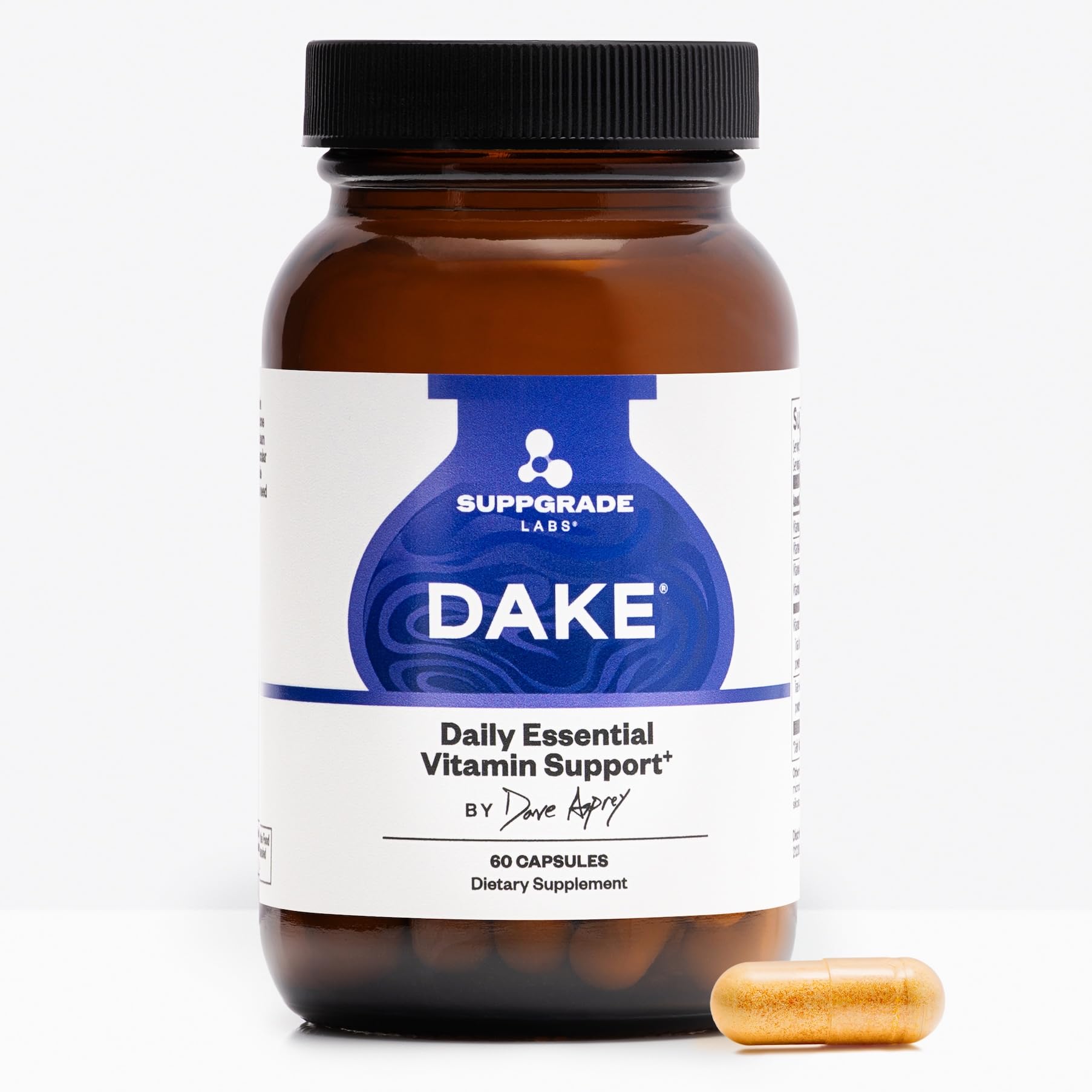 Suppgrade Labs DAKE by Dave Asprey | Synergistic Blend of Essential Vitamins D-A-K-E | Vitamin D2 + K2 + A + E Supplement for Immune Support, Bone & Joint Support, & Heart Health | 60 Day Supply Suppgrade Labs uk supplements