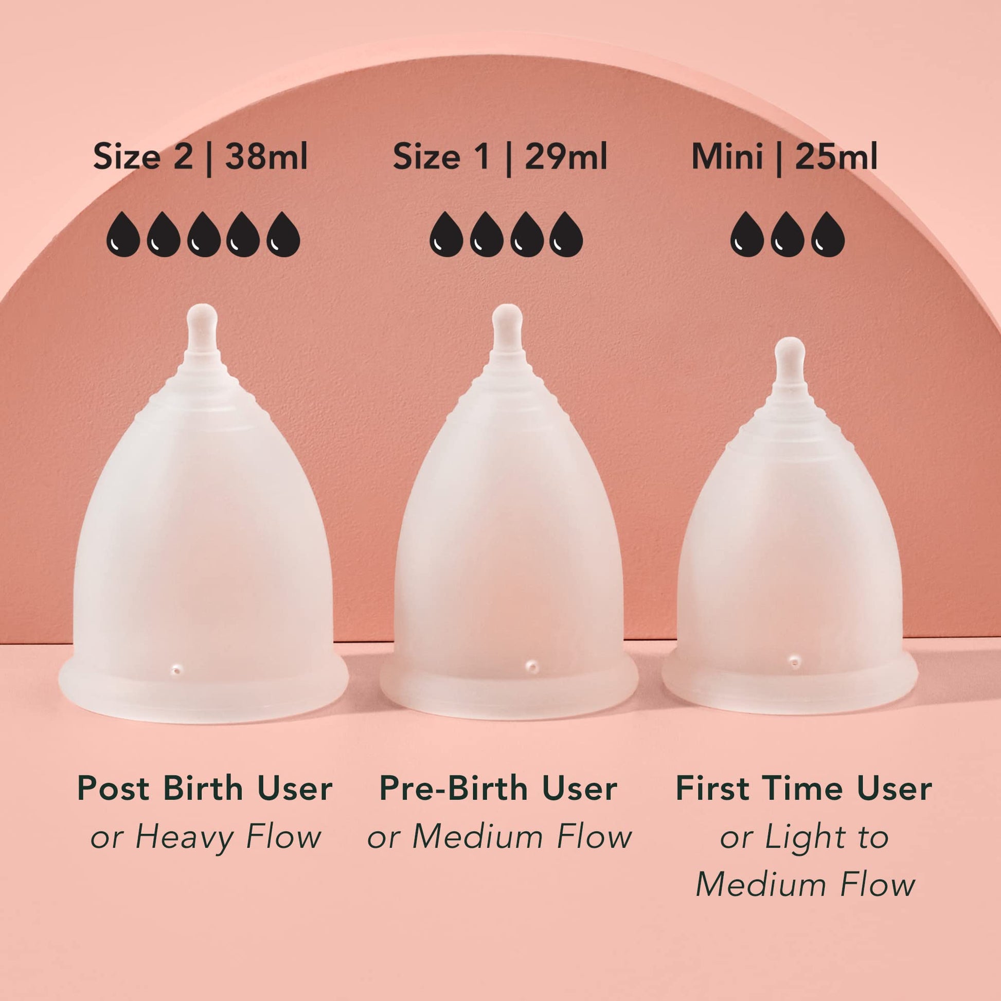 Rael Period Cup, Soft Reusable Menstrual Cups for Women - Medical-Grade Silicone, Period Cups Rael uk supplements
