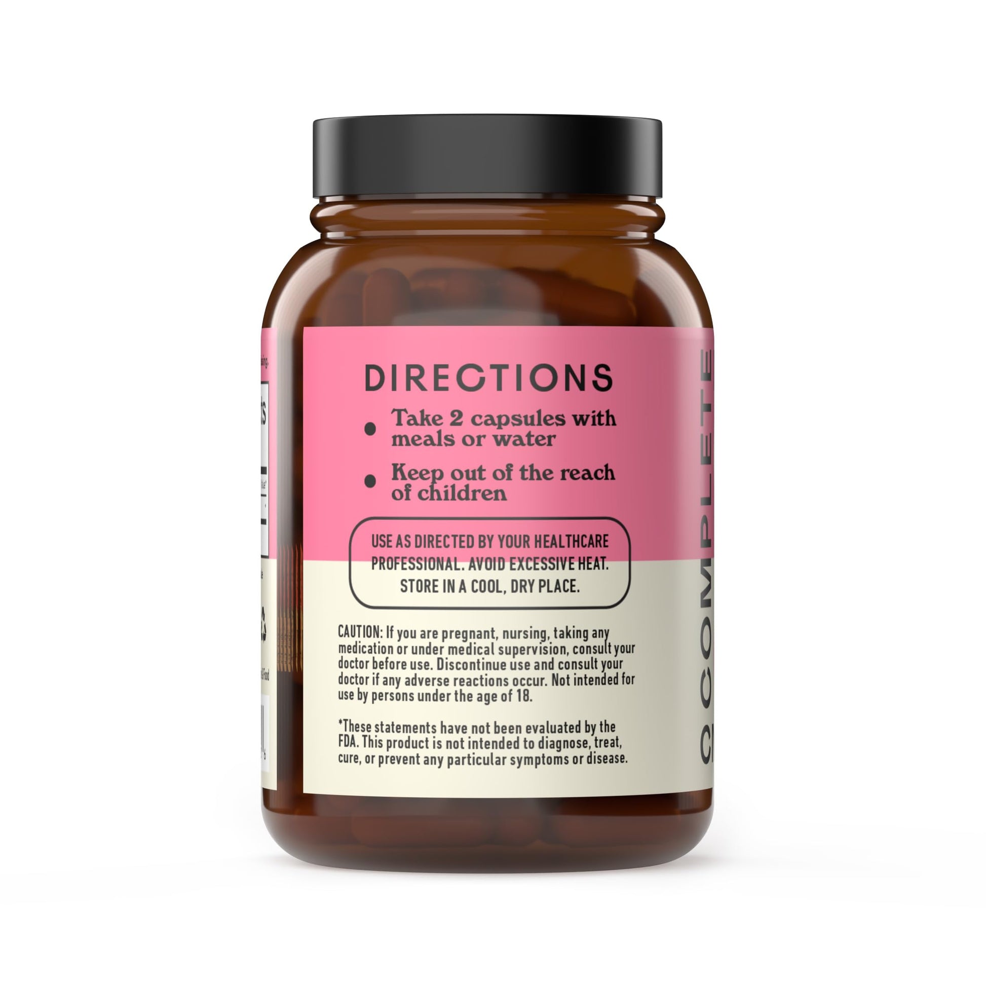D Mannose 520mg Capsules - Organic D Mannose Supplement for UTI Support, Urinary Tract Bladder Health Pills, Plant Based Formula, Vegan Non GMO, No Fillers, 100 Capsule Count Made USA Certified Kosher Complete Natural Products uk supplements