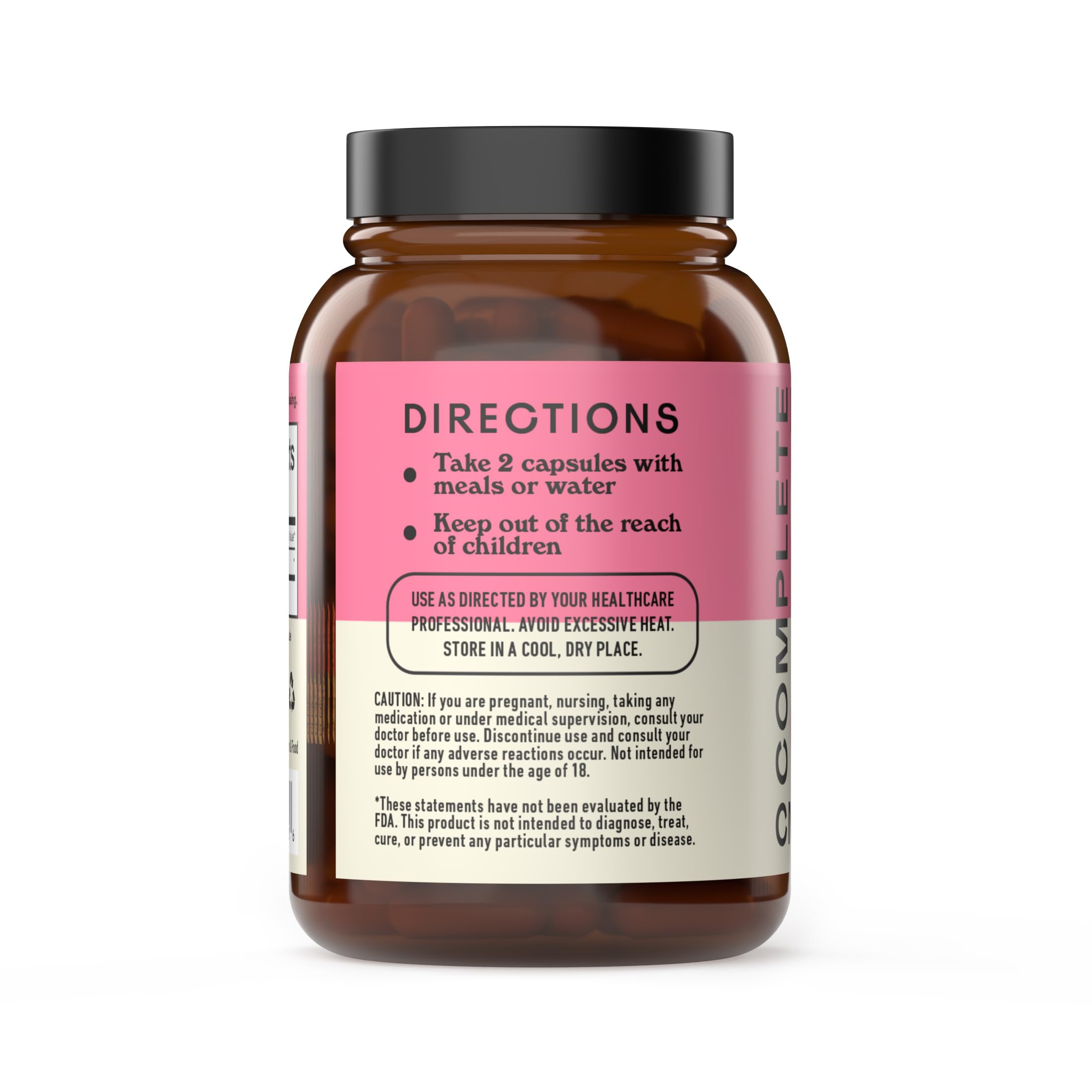 D Mannose 520mg Capsules - Organic D Mannose Supplement for UTI Support, Urinary Tract Bladder Health Pills, Plant Based Formula, Vegan Non GMO, No Fillers, 100 Capsule Count Made USA Certified Kosher Complete Natural Products uk supplements