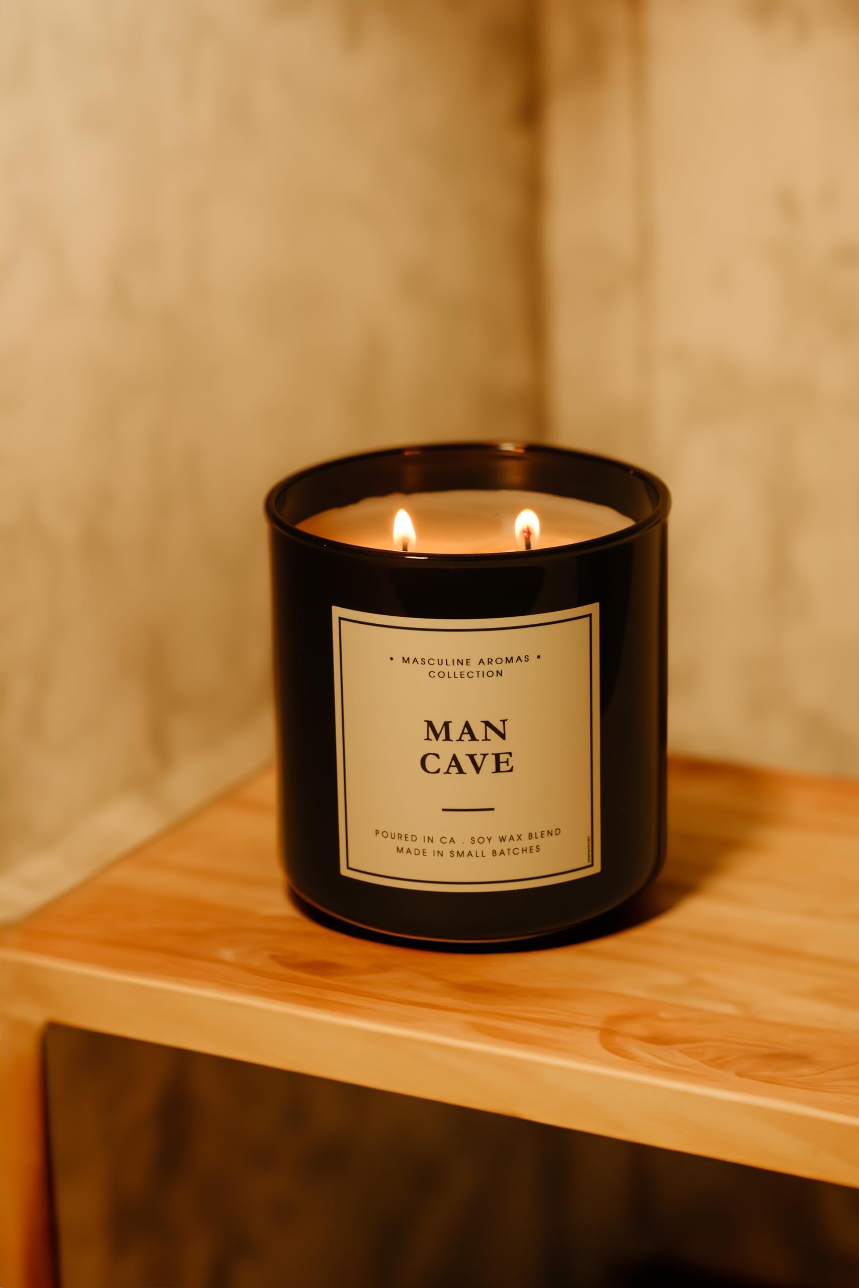 Leoben Co | Masculine Aromas 17oz | 60 Hours | Soy Vegan Wax | Scented Mens Candles LEOBEN COMPANY uk supplements