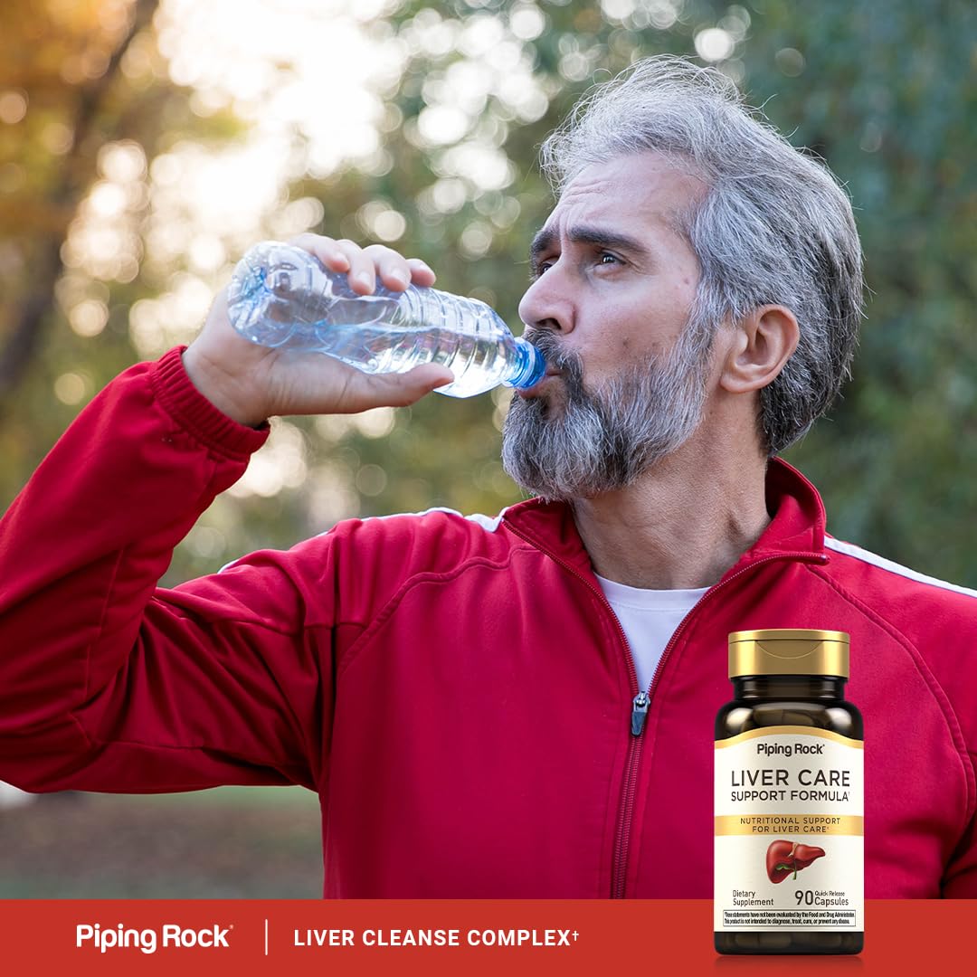 Piping Rock Liver Cleanse Complex | 90 Capsules | Liver Care Support Formula | Non-GMO, Gluten Free Supplement Piping Rock uk supplements