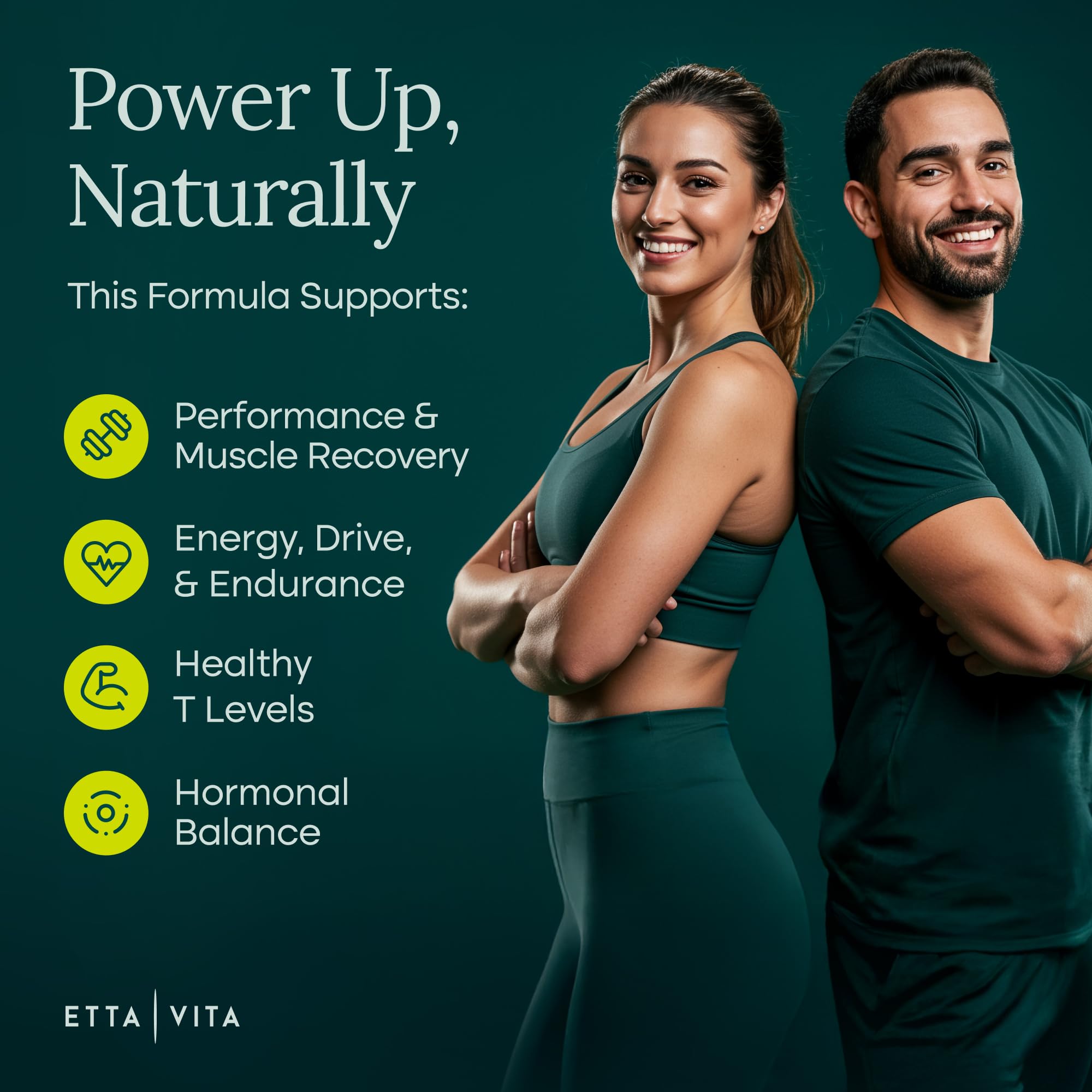 Potent Longjack - Tongkat Ali & Fadogia Agrestis Supplement for Men & Womens Energy, T Support, Lean Muscle Growth & Recovery, Hormonal Balance, Pre-Workout with Vegan NAC Liver Detox & Cleanse Etta Vita uk supplements