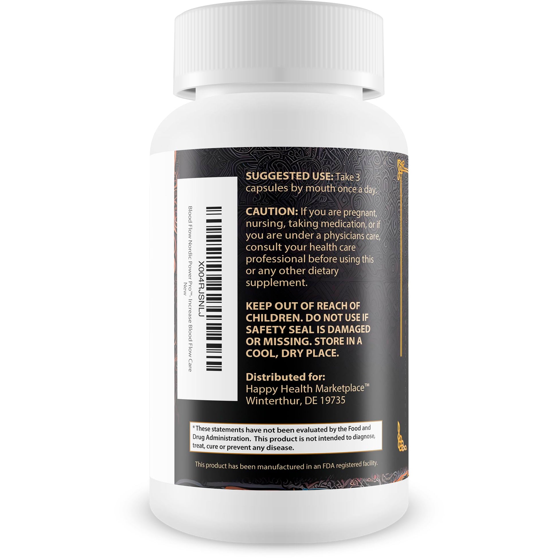 Blood Flow Nordic Power Pro - Our Best Blood Circulation Supplements for Men - Increase Blood Flow Care - Better Blood Flow Nordic Power Male Pills - Male Nordic Power Supplement for Max Blood Flow Happy Health Marketplace uk supplements