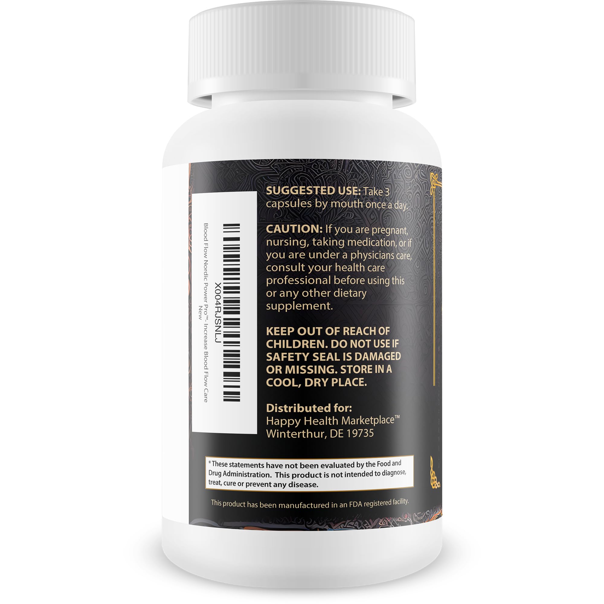 Blood Flow Nordic Power Pro - Our Best Blood Circulation Supplements for Men - Increase Blood Flow Care - Better Blood Flow Nordic Power Male Pills - Male Nordic Power Supplement for Max Blood Flow Happy Health Marketplace uk supplements
