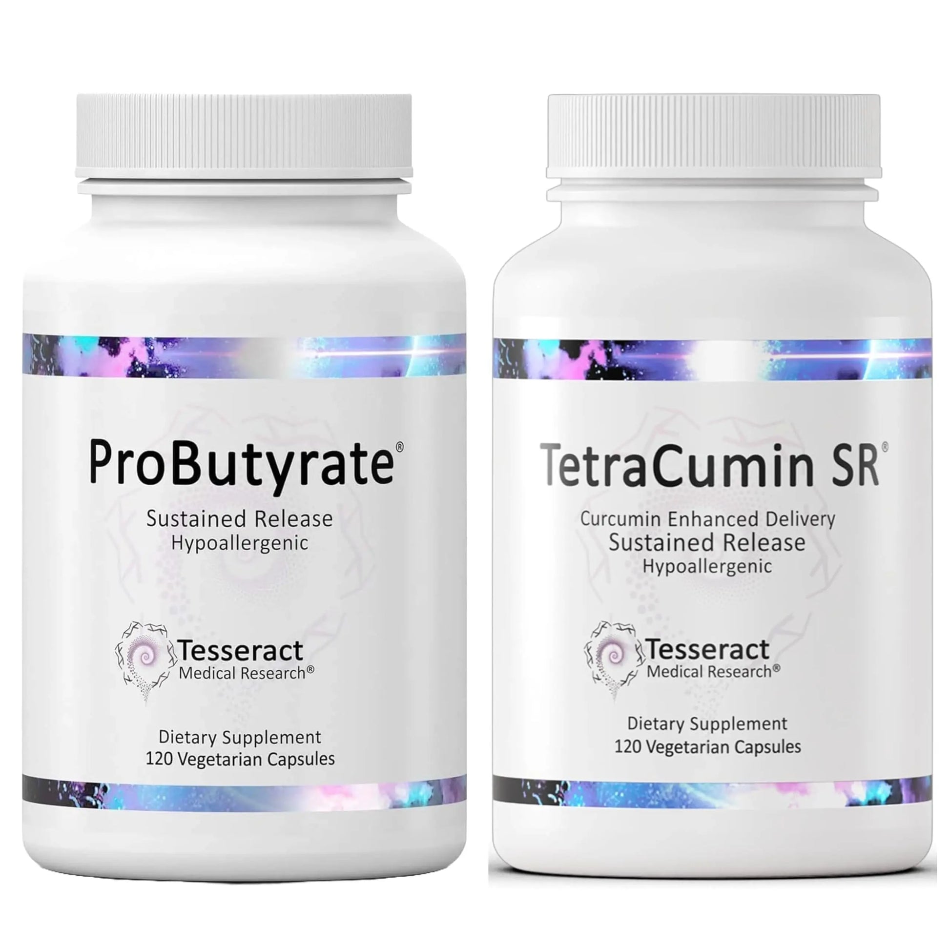 Tesseract Medical Research ProButyrate Gut Health Supplement, Butyric Acid Complex & TetraCumin SR Joint Support Supplement, Sustained Release Tesseract Medical Research uk supplements