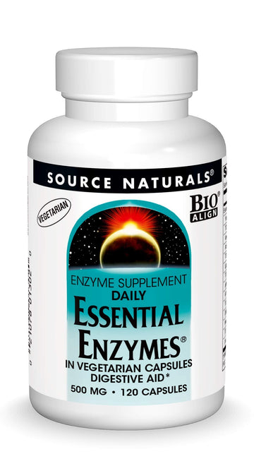 Source Naturals Essential Enzymes 500mg Bio-Aligned Multiple Enzyme Source Naturals uk supplements