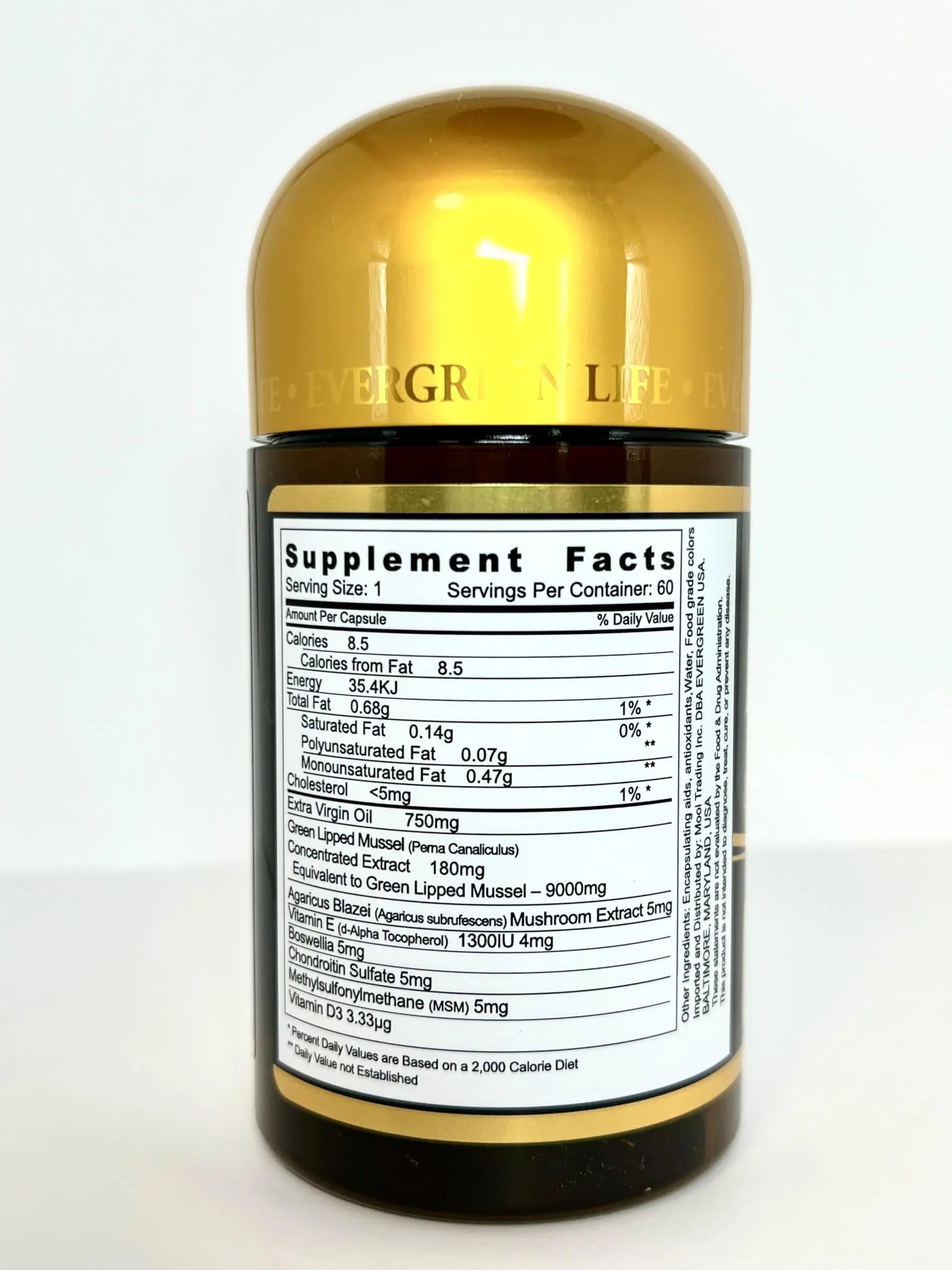EverGreen Hyper Lipid 9000Plus 8 in 1 60capsule EverGreen uk supplements