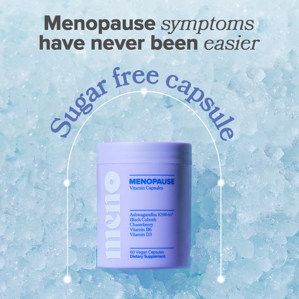 MENO Vitamins for Menopause, 30 Servings (Pack of 3) - Hormone-Free Menopause O Positiv uk supplements