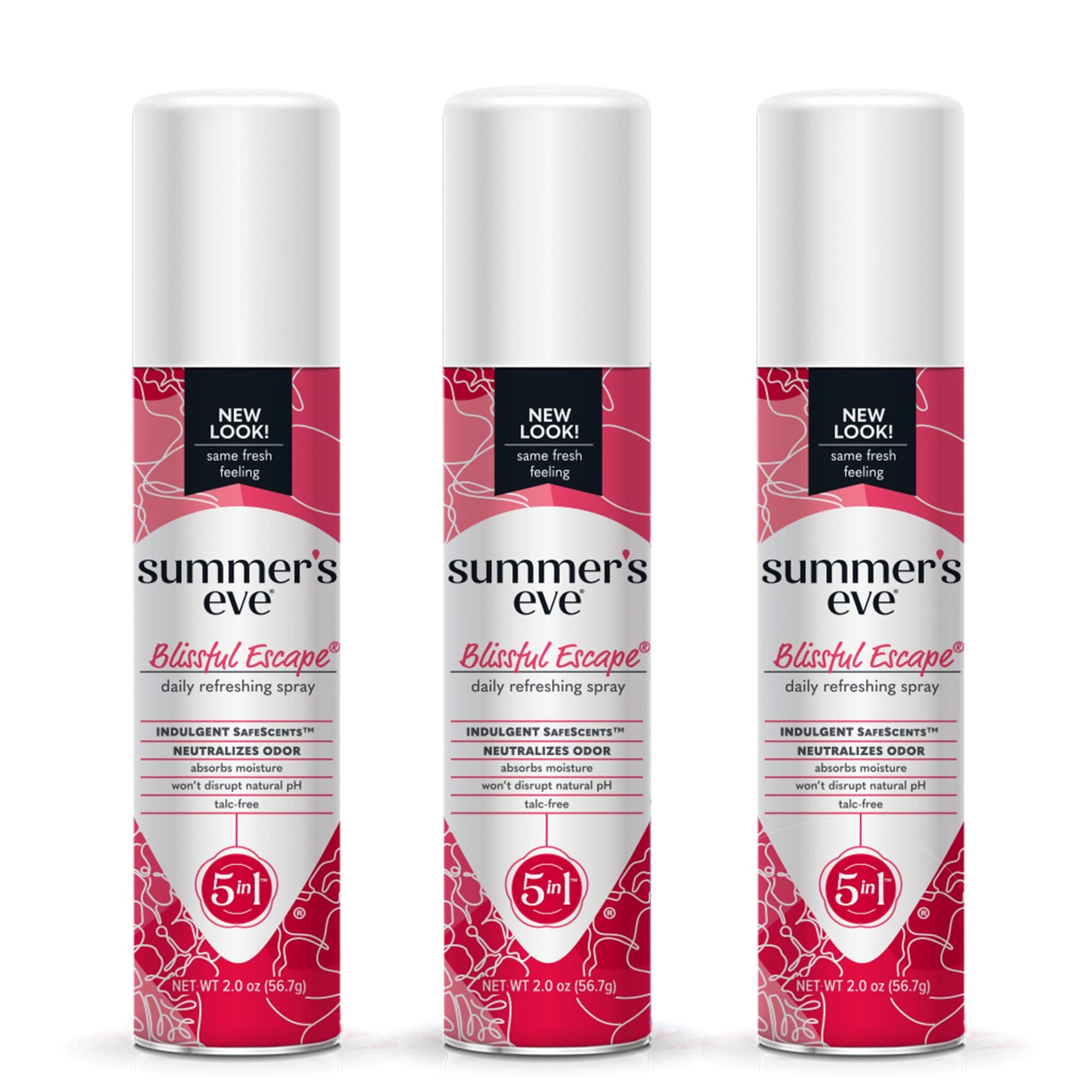 Summer's Eve Blissful Escape Daily Refreshing Feminine Spray, 2 oz, 3 Pack Summer's Eve uk supplements