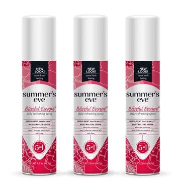 Summer's Eve Blissful Escape Daily Refreshing Feminine Spray, 2 oz, 3 Pack Summer's Eve uk supplements