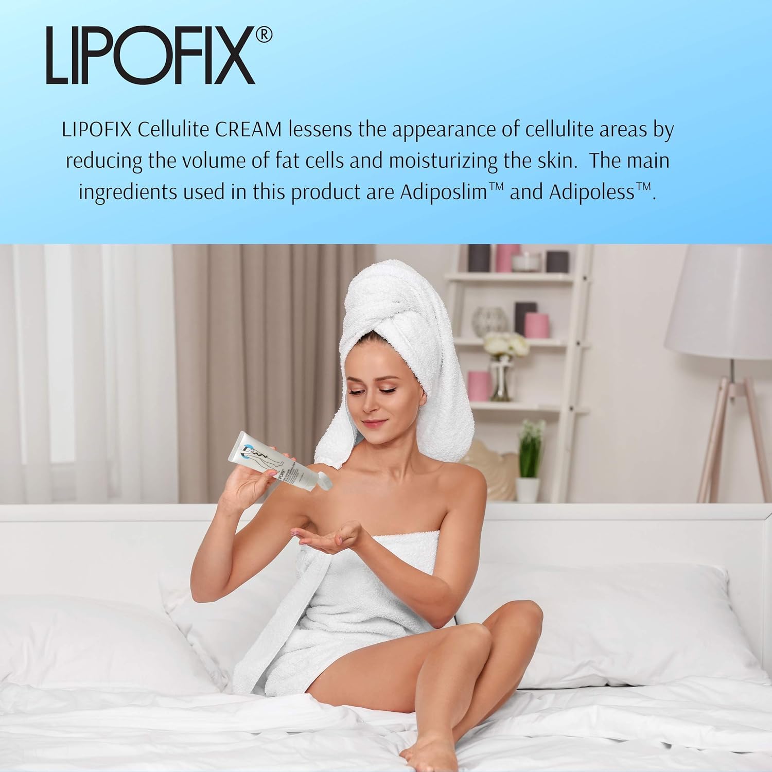 LIPOFIX Anti Cellulite Cream Luxurious Formula Body Contour Cream Effectively Tone LIPOFIX uk supplements