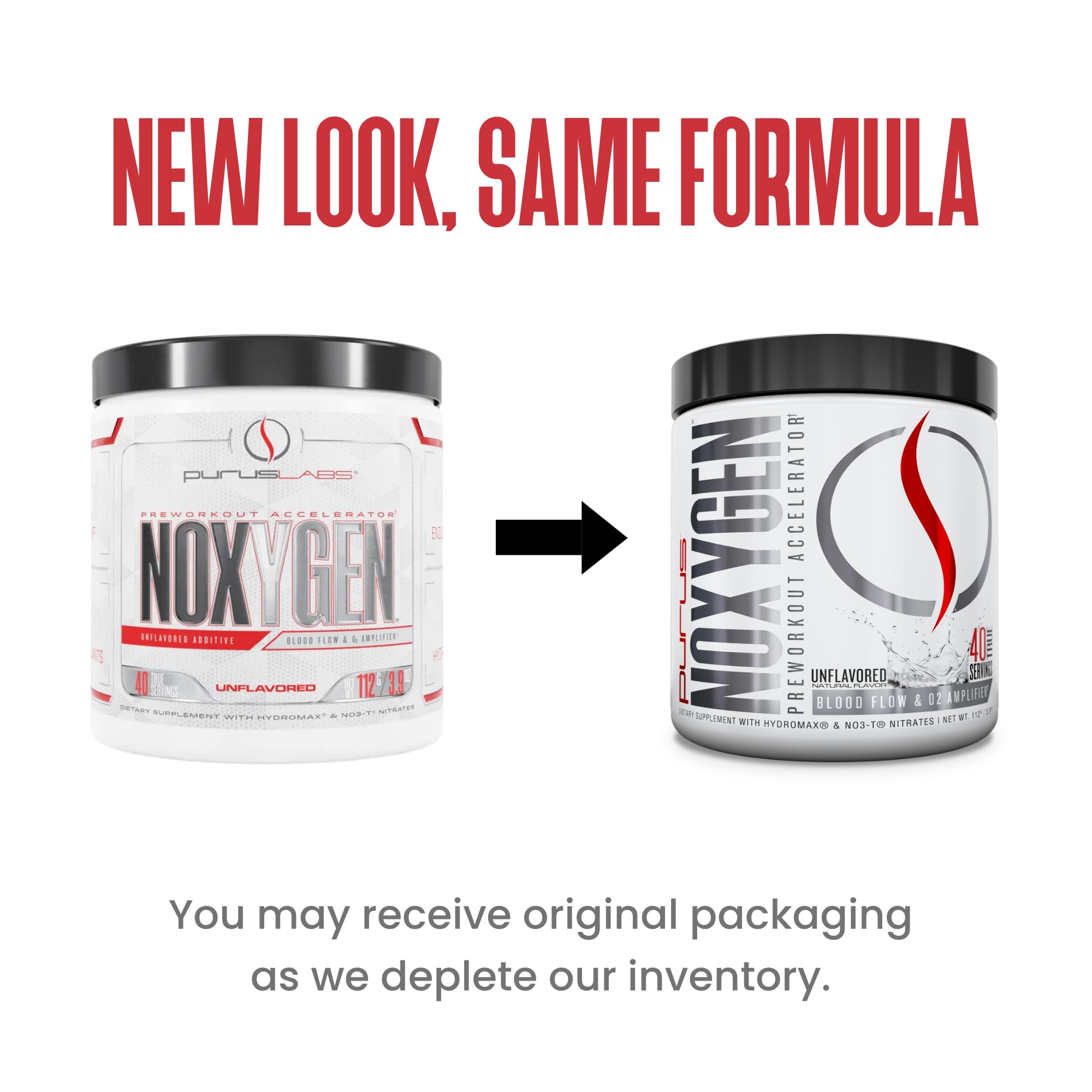Purus Labs NOXYGEN Powder, 40 Servings (Unflavored) Purus Labs uk supplements