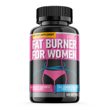 Helix Heal Belly Fat Burner for Women - Lose Stomach Fat w/Softgel Diet Pills for Weight Loss Helix Heal uk supplements