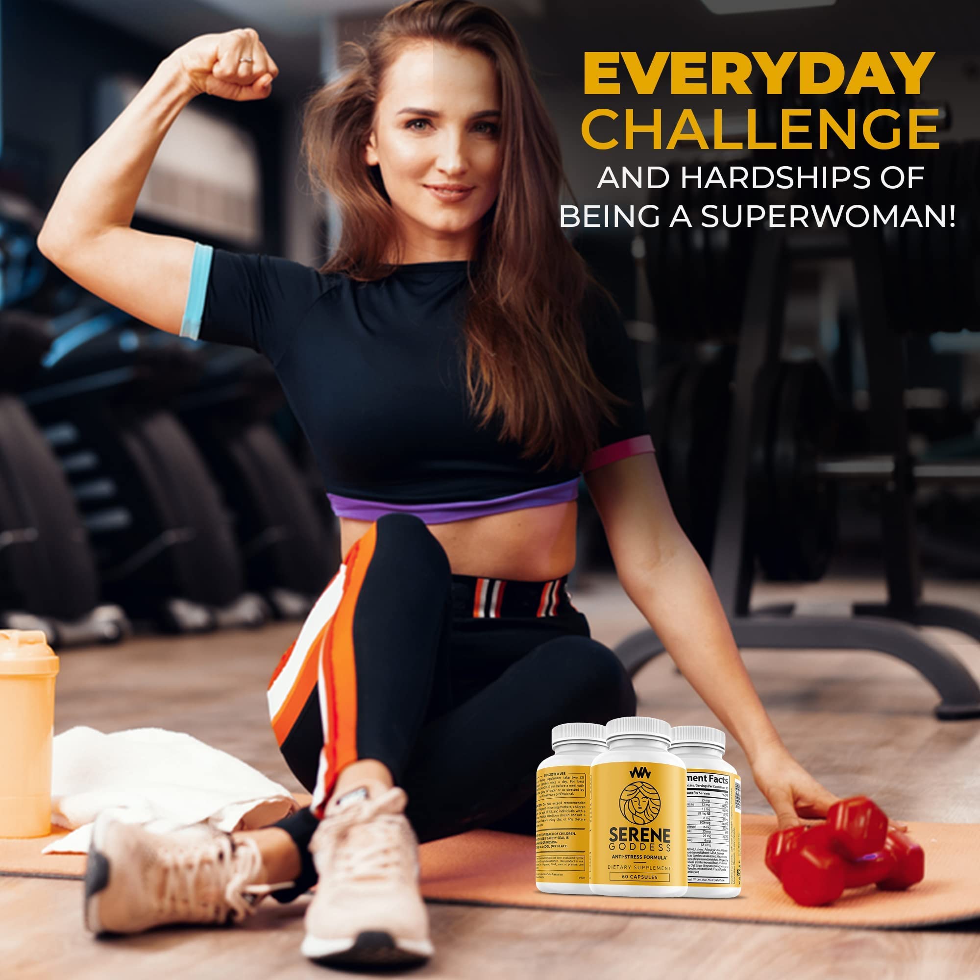 Warped Wellness Womens Supplement That Boosts Mood, Helps Relax The Mind & Body, Relieves Tension & Worries| Magnolia Bark for Female Specific Help| Serene Goddess | Vitamin Helps Boost Mood Warped Wellness uk supplements