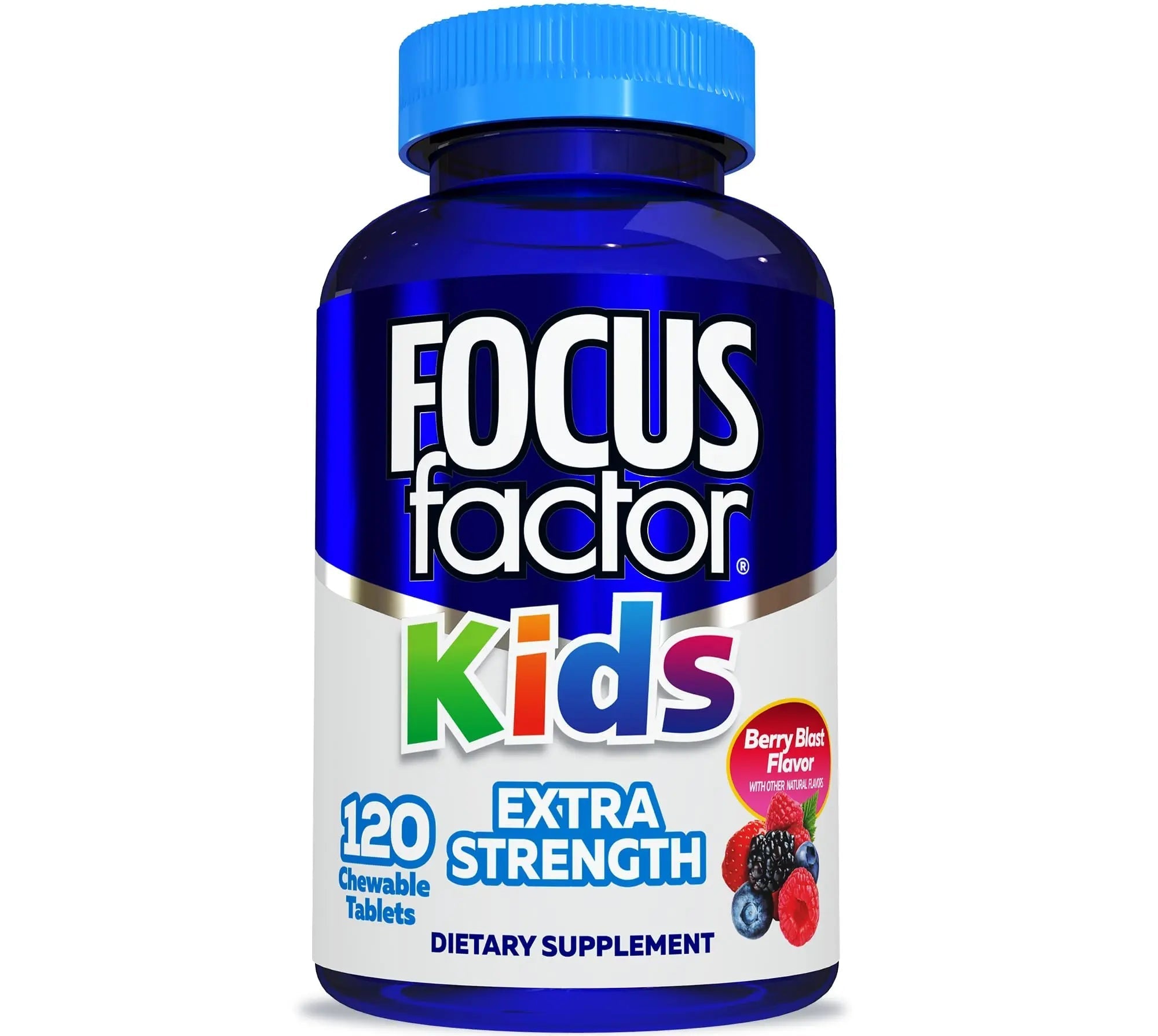 Focus Factor Kids Extra Strength Daily Chewable for Brain Health Support, 120 Count – Vitamins - Quality Formula Focus Factor uk supplements