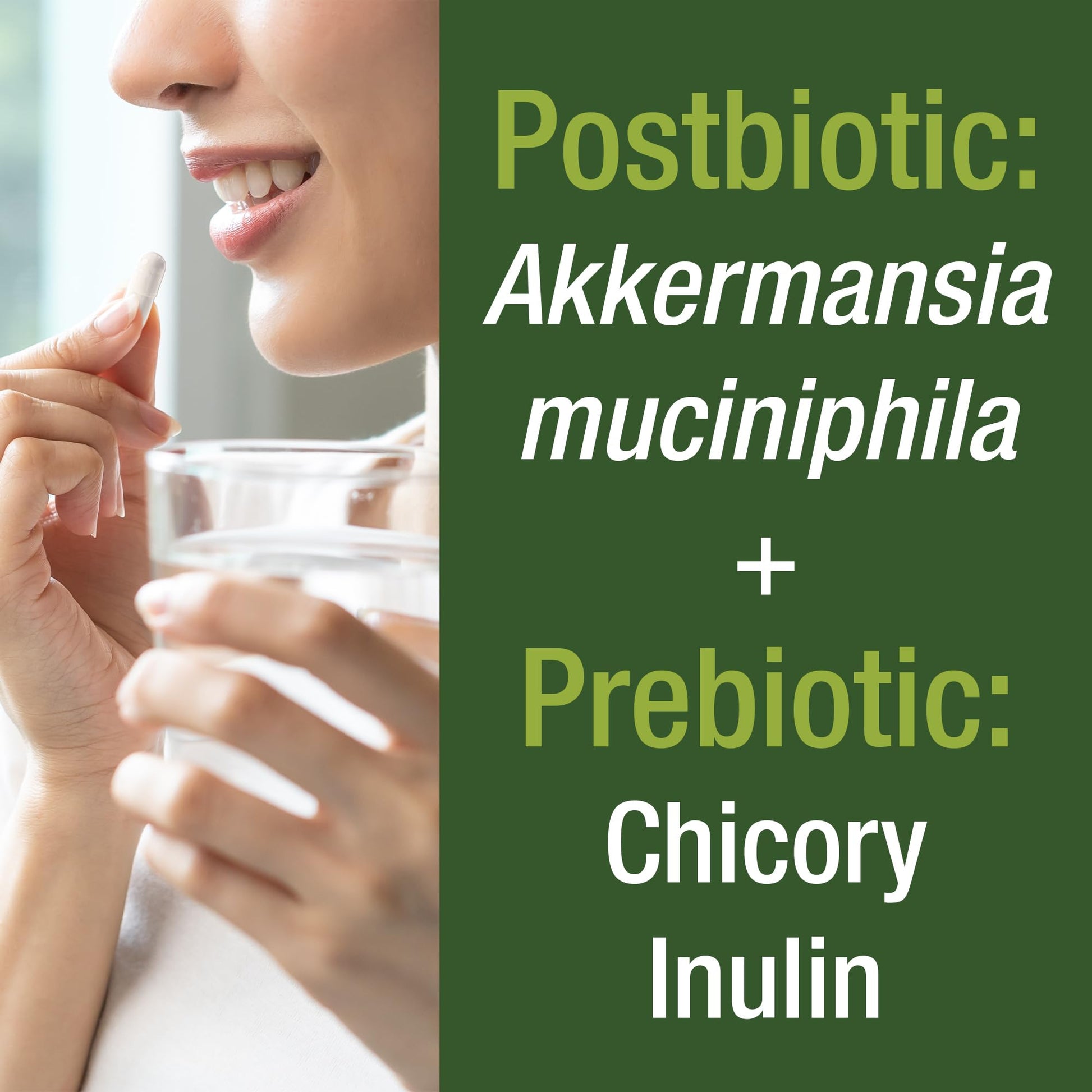 Akkermansia Probiotic to Increase GLP-1 Production. Ultra High Strength Akkermansia Muciniphila Live Strain with Prebiotic Fiber for Gut Health & Microbiome Balance. Delayed Release, 3rd Party Tested Peak Performance uk supplements