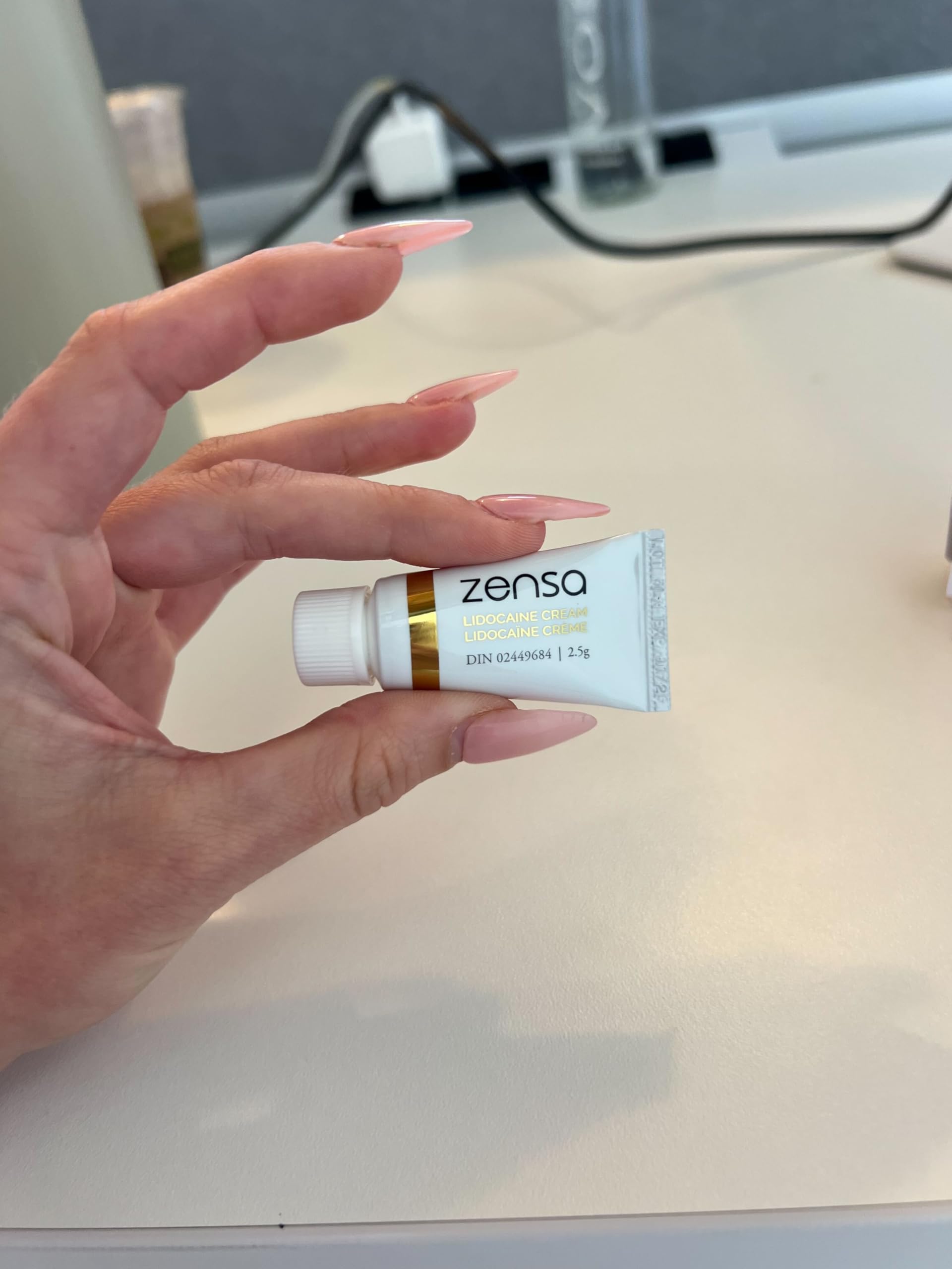 Zensa Numbing Cream 5% Lidocaine – Maximum Strength Topical Anesthetic with Vitamin E for Pain Relief from Hemorrhoids - Vegan & Cruelty-Free, Water-Based, Physiologic pH for Sensitive Skin 2.5 g Zensa uk supplements