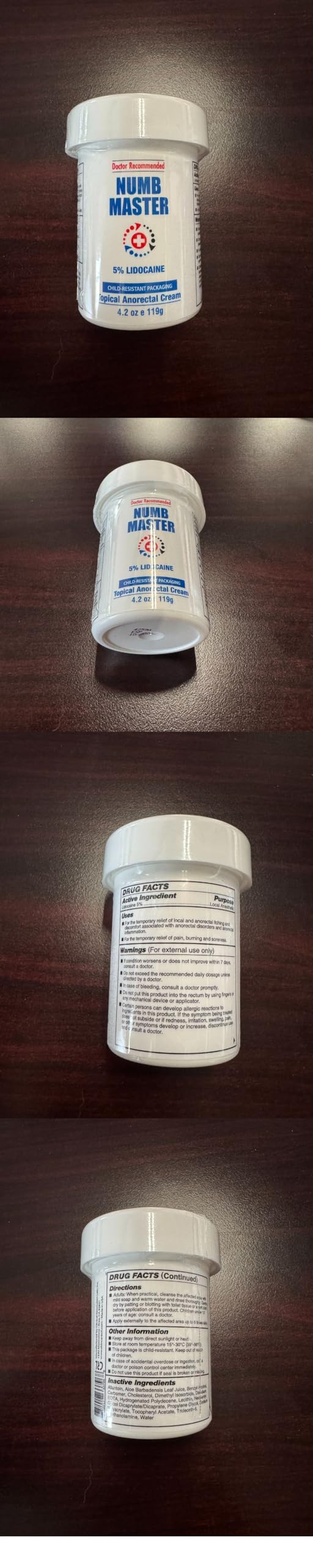 Clinical Resolution Numb Master 5% Lidocaine Cream Fast-Acting OTC anesthetic for Pain, Itch, Burns & Hemorrhoids with Vitamin E & Aloe for Soothing Relief Maximum Strength 4.2 Ounce Clinical Resolution uk supplements
