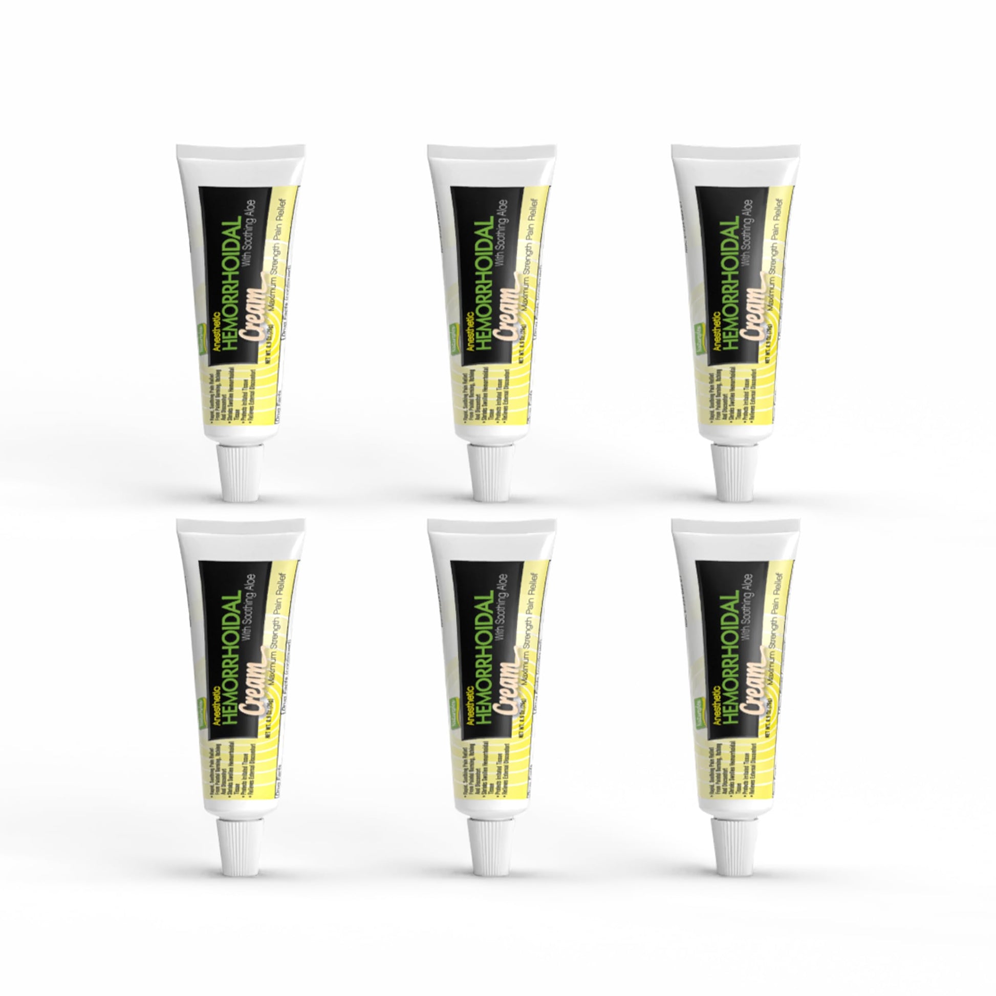 Natureplex Hemorrhoidal Cream for Itching, Burning and Discomfort Relief, 0.9 oz (Pack of 6) - Made in USA Natureplex uk supplements