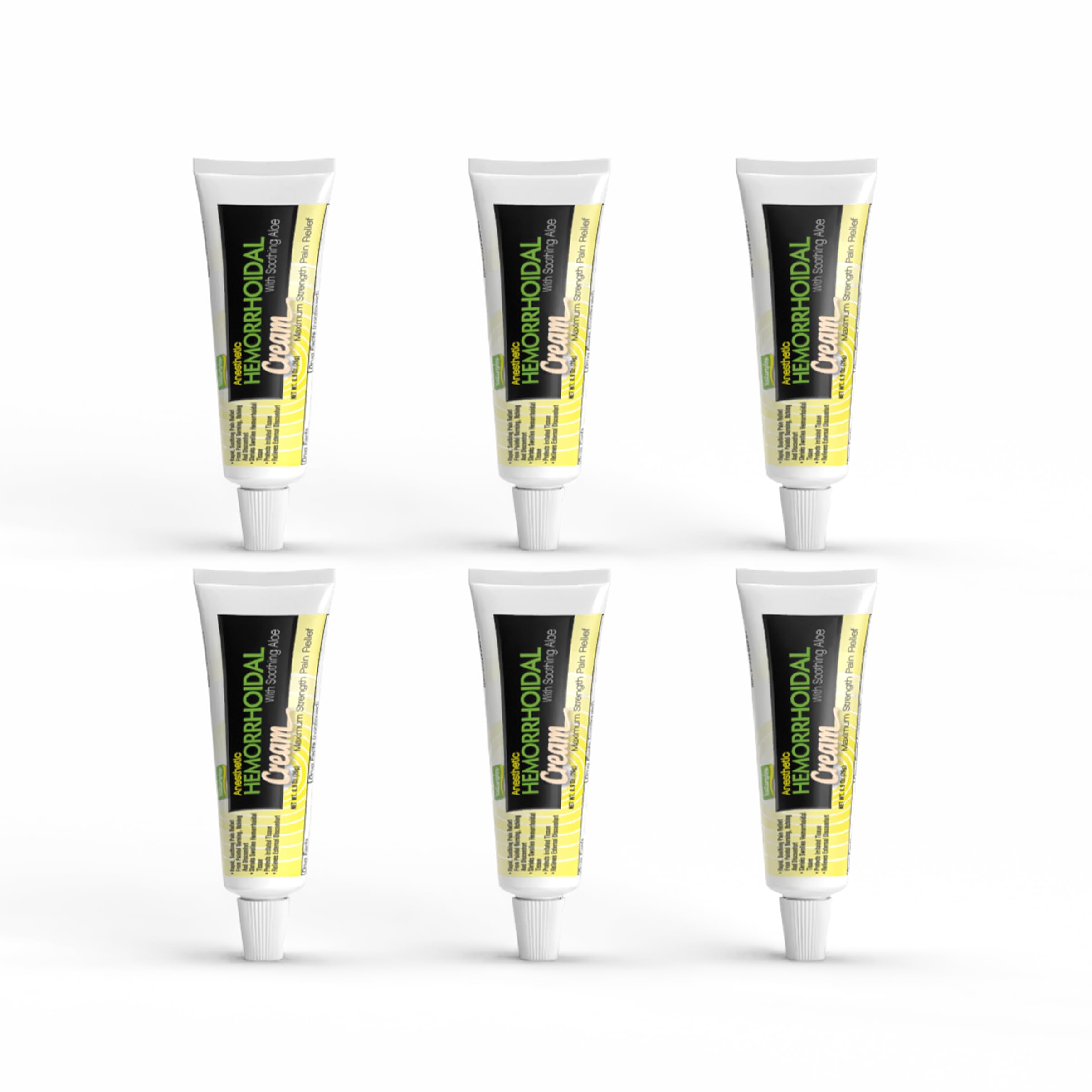 Natureplex Hemorrhoidal Cream for Itching, Burning and Discomfort Relief, 0.9 oz (Pack of 6) - Made in USA Natureplex uk supplements