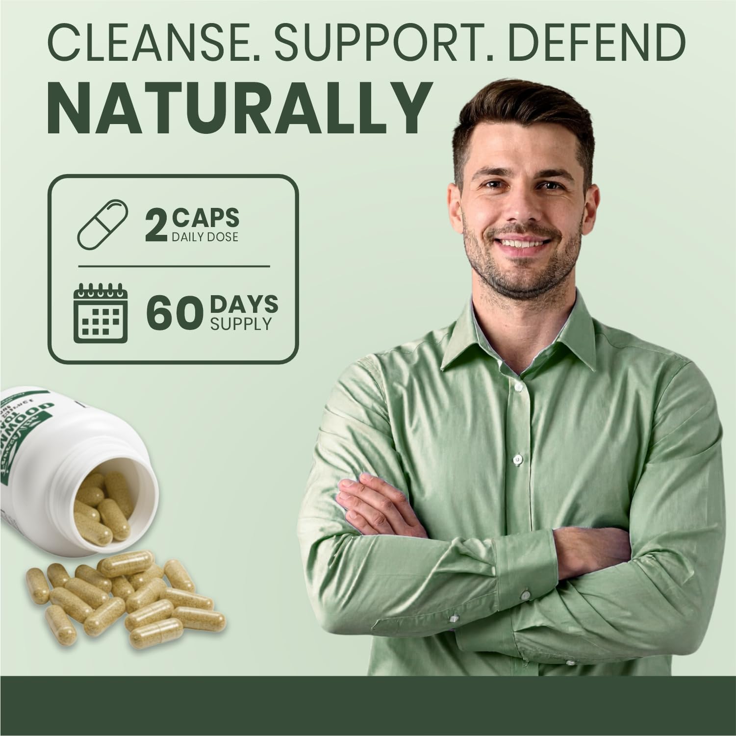 ForestVibe Wormwood Complex with Black Walnut & Clove, 3-in-1 Herbal Blend, Sweet Wormwood Extract Capsules, 120 Vegan Capsules, 2 Month Supply, Non-GMO & Gluten Free Supplement ForestVibe uk supplements