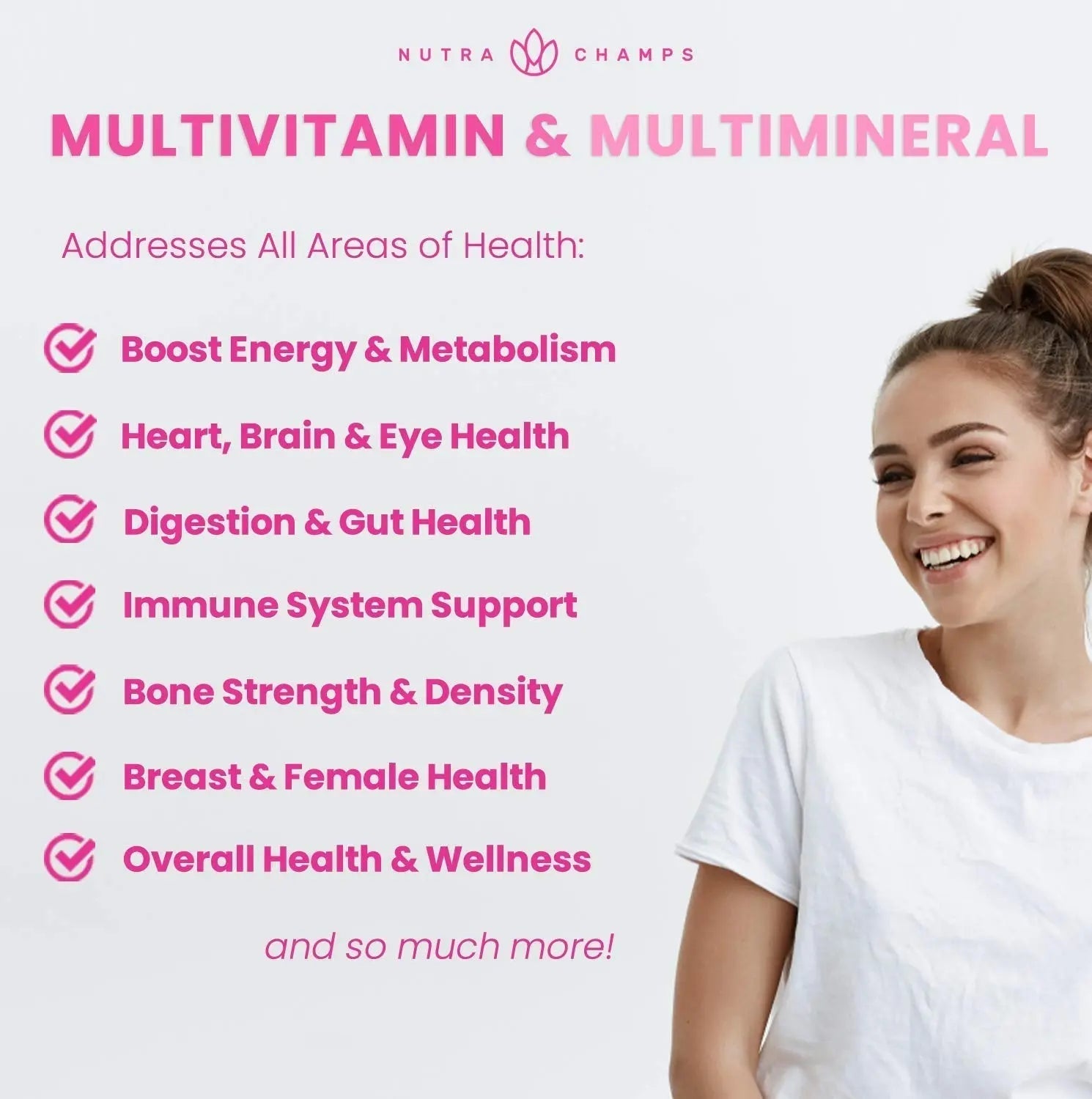 NutraChamps Biotin Gummies (2 Pack) and Womens Multivitamin Gummies (2 Pack) 4 Pack Bundle NutraChamps uk supplements