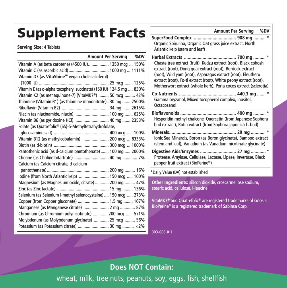 Pure Essence Labs ProFema - Multivitamin for Women - Natural Menopause Relief Supplement - Promotes Hormone Balance, Reduces Hot Flashes, Mood Swings, Night Sweats (60 Capsules) PURE ESSENCE LABS uk supplements