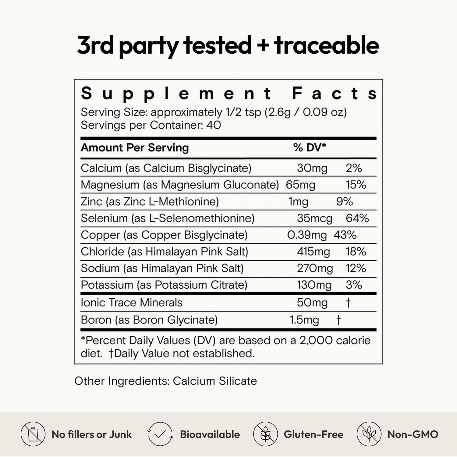 Moon Juice Mini Dew Electrolytes Powder - Sugar Free Minerals & Electrolyte Hydration Powder for Instant Hydration & Brain Support - Magnesium, Calcium, Potassium, Pink Salt, Unflavored, 30 Servings Moon Juice uk supplements