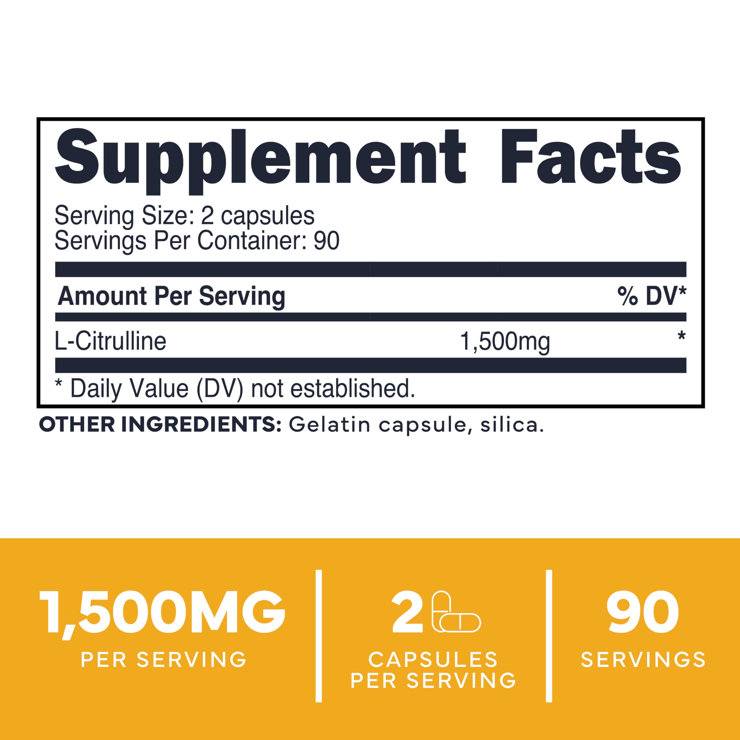 Type Zero L-Citrulline Capsules (180 Capsules) (1500 mg per Serving) - GMO-Free Type Zero uk supplements