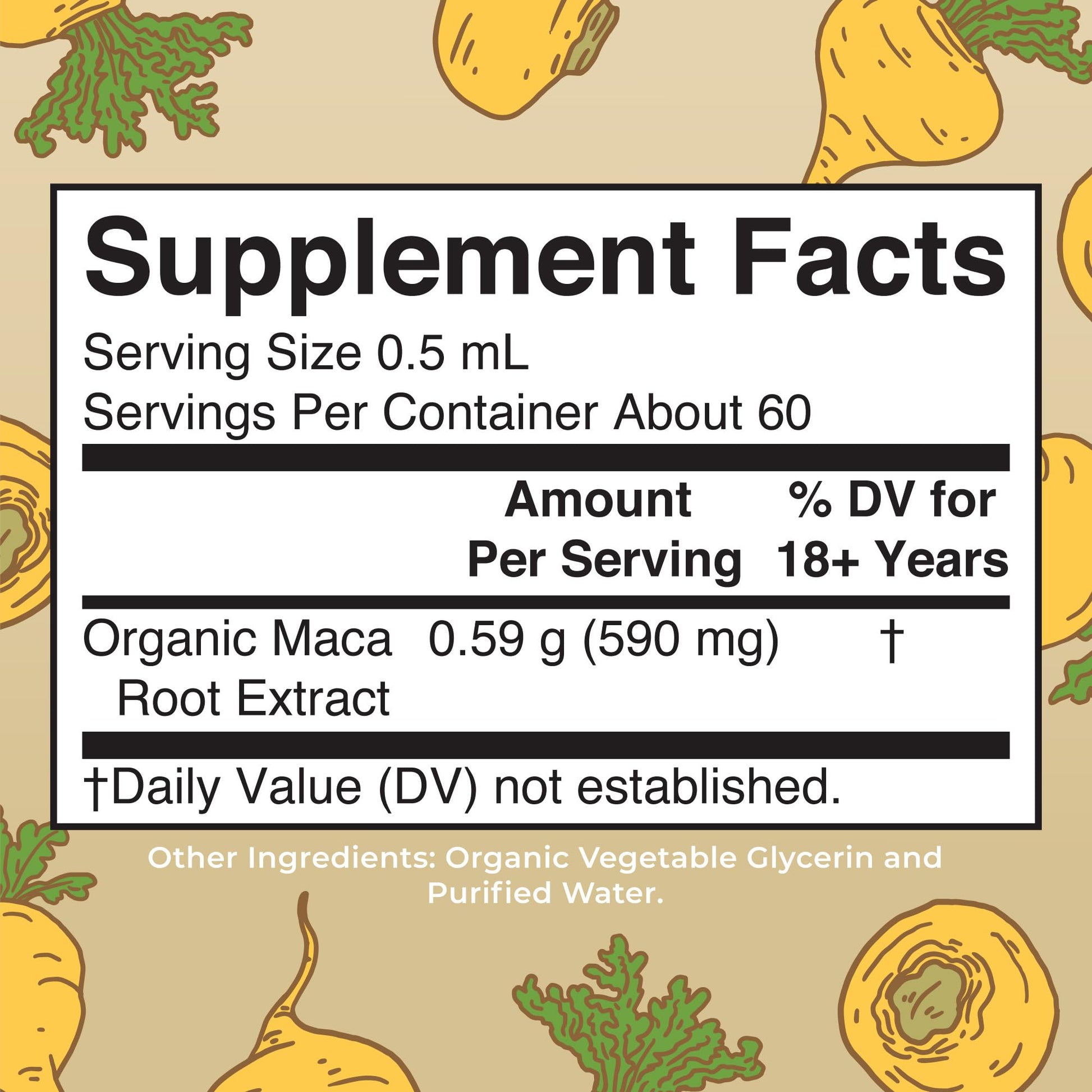 MaryRuth’s USDA Organic Maca Root Liquid Drops | Vegan | Non-GMO | Gluten Free | Alcohol Free | 1 Fl Oz MARYRUTH'S uk supplements