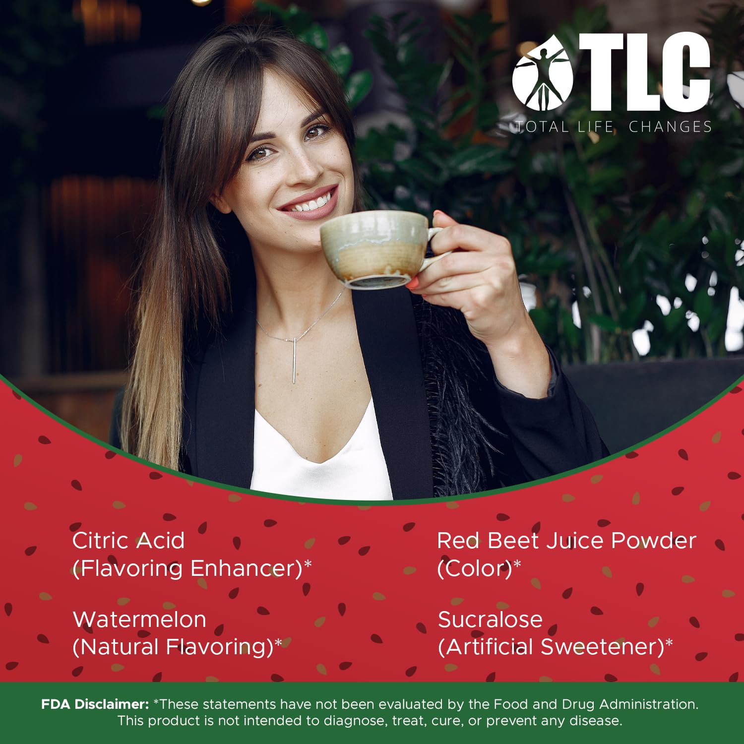 Iaso Instant Tea Watermelon Flavor - 4 grams (25 Sachets) Total Life Changes uk supplements