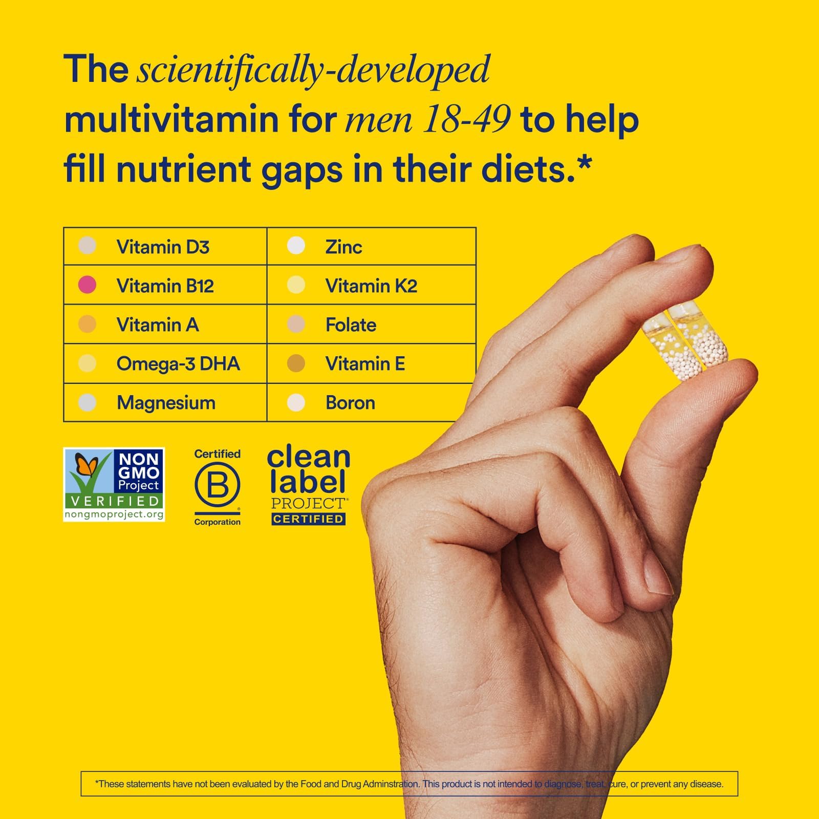 Ritual Synbiotic+ Probiotic Gut Health Support and Men's 18+ Multivitamin Ritual uk supplements