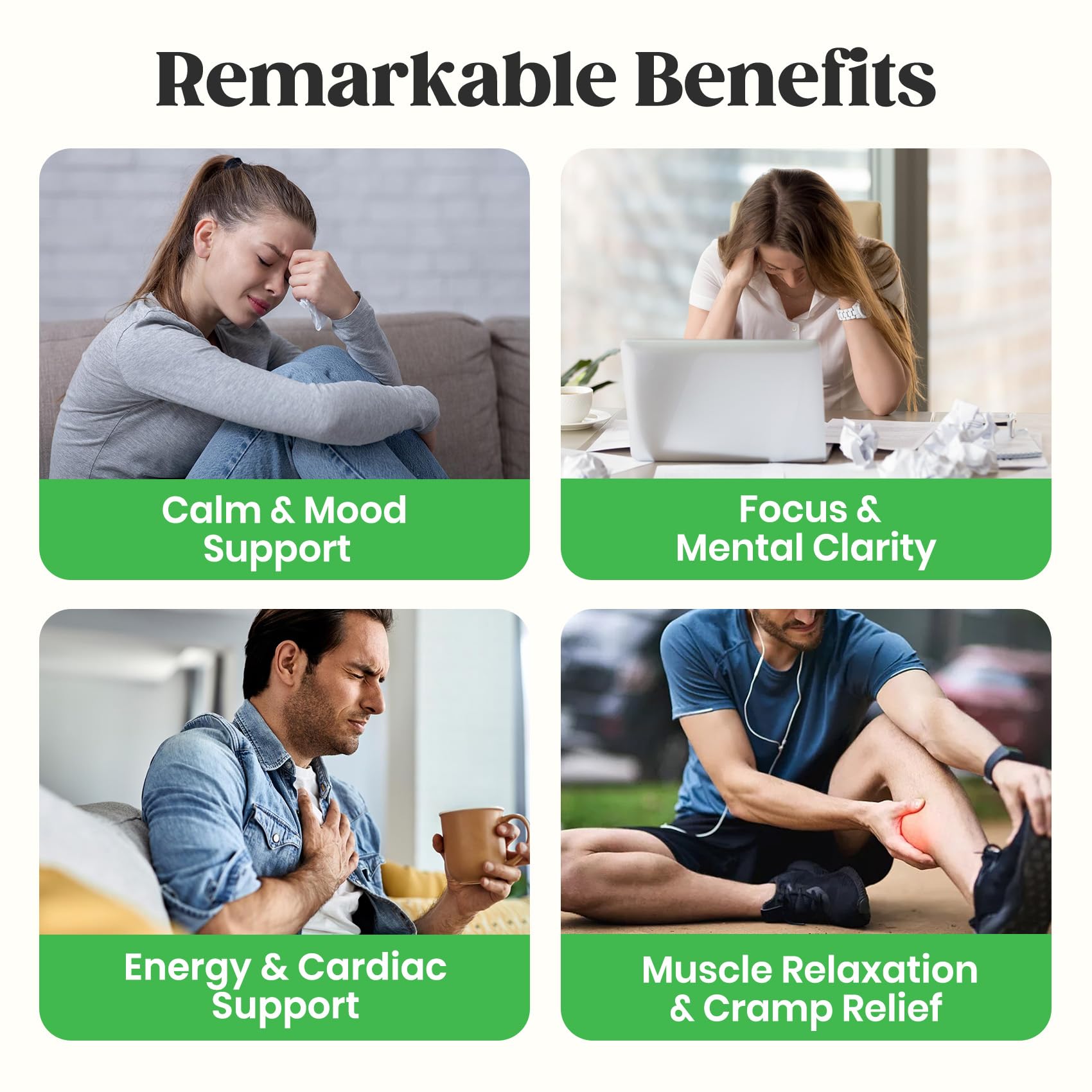 60 Day Supply Magnesium Glycinate 400mg Gummies with Ashwagandha, L-Theanine, CoQ10, Vitamin D3 & B6, Sugar Free Magnesium Gummies for Adults & Kids, Stress Relief, Sleep & Calm, Vegan, Gluten Free Venture Pal uk supplements