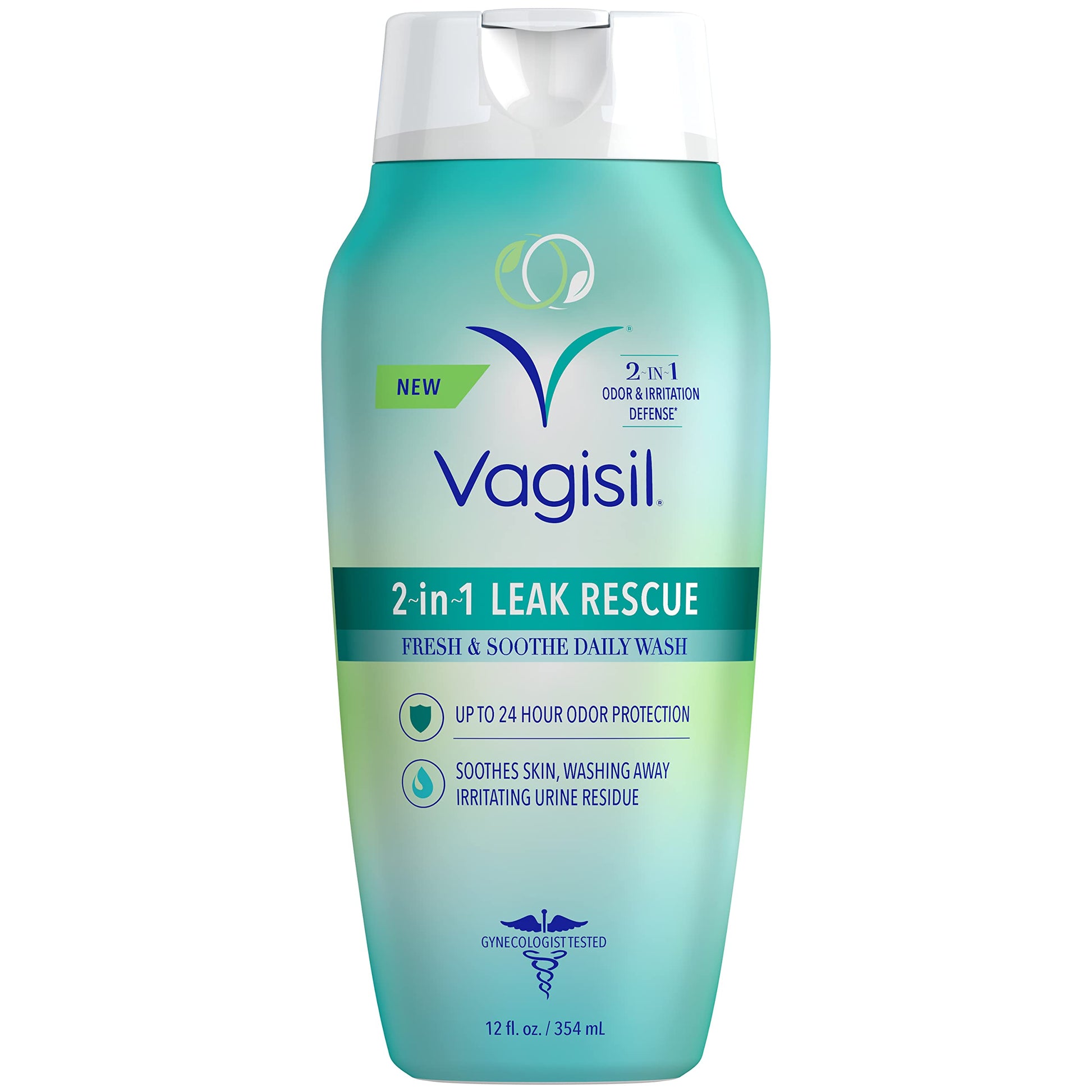Vagisil 2-in-1 Leak Rescue Daily Intimate Feminine Wash for Women, Gynecologist Tested & Hypoallergenic Vagisil uk supplements