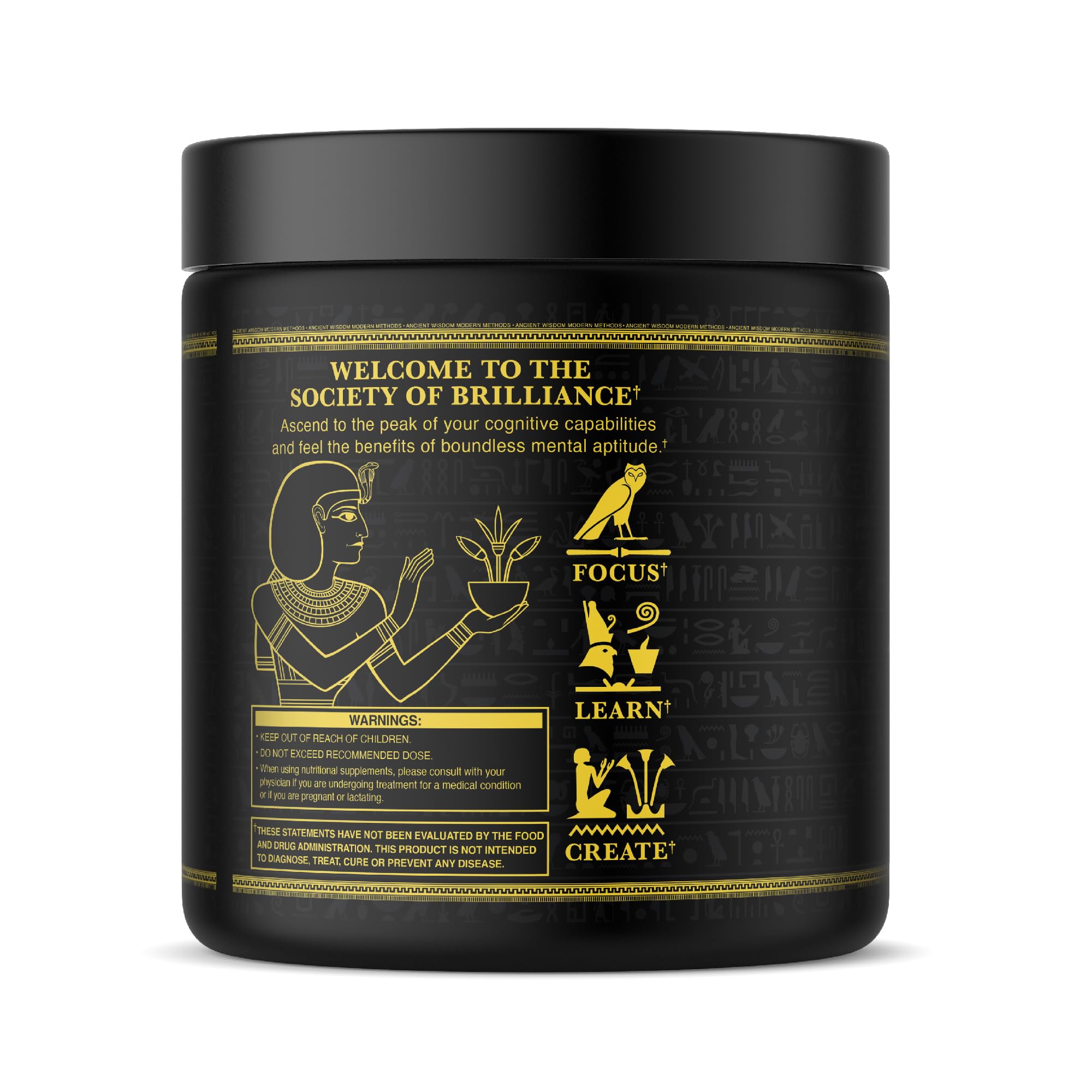 Ambrosia Mental Jewels Nootropic Brain Supplement Powder | Alpha GPC, Bacopa & Phosphatidylserine | Memory, Focus & Concentration Support | 30 Servings | Cherry Limeade Ambrosia uk supplements