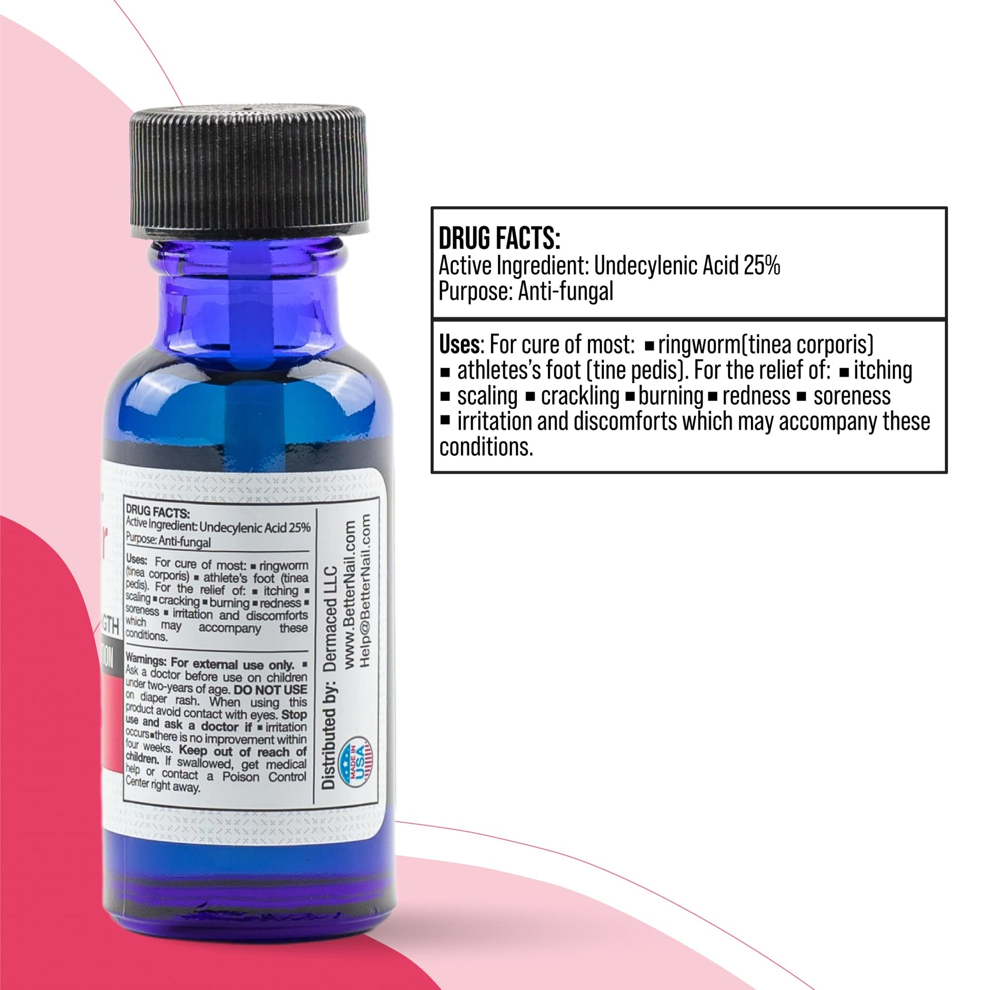 Better Nail - Treatment for Fungus Under & Around the Nail - Maximum Strength 25% Rejuvica Health uk supplements