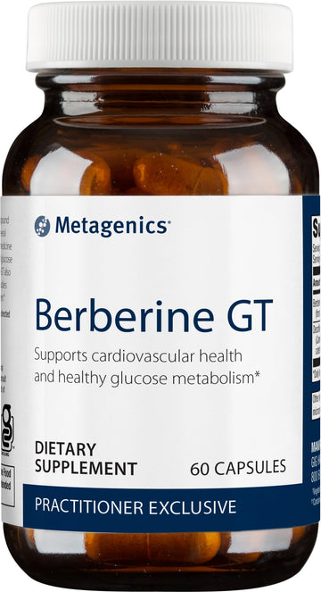 Metagenics Berberine GT - 500 mg Berberine HCl - Supports Heart Health & Carbohydrate Metagenics uk supplements