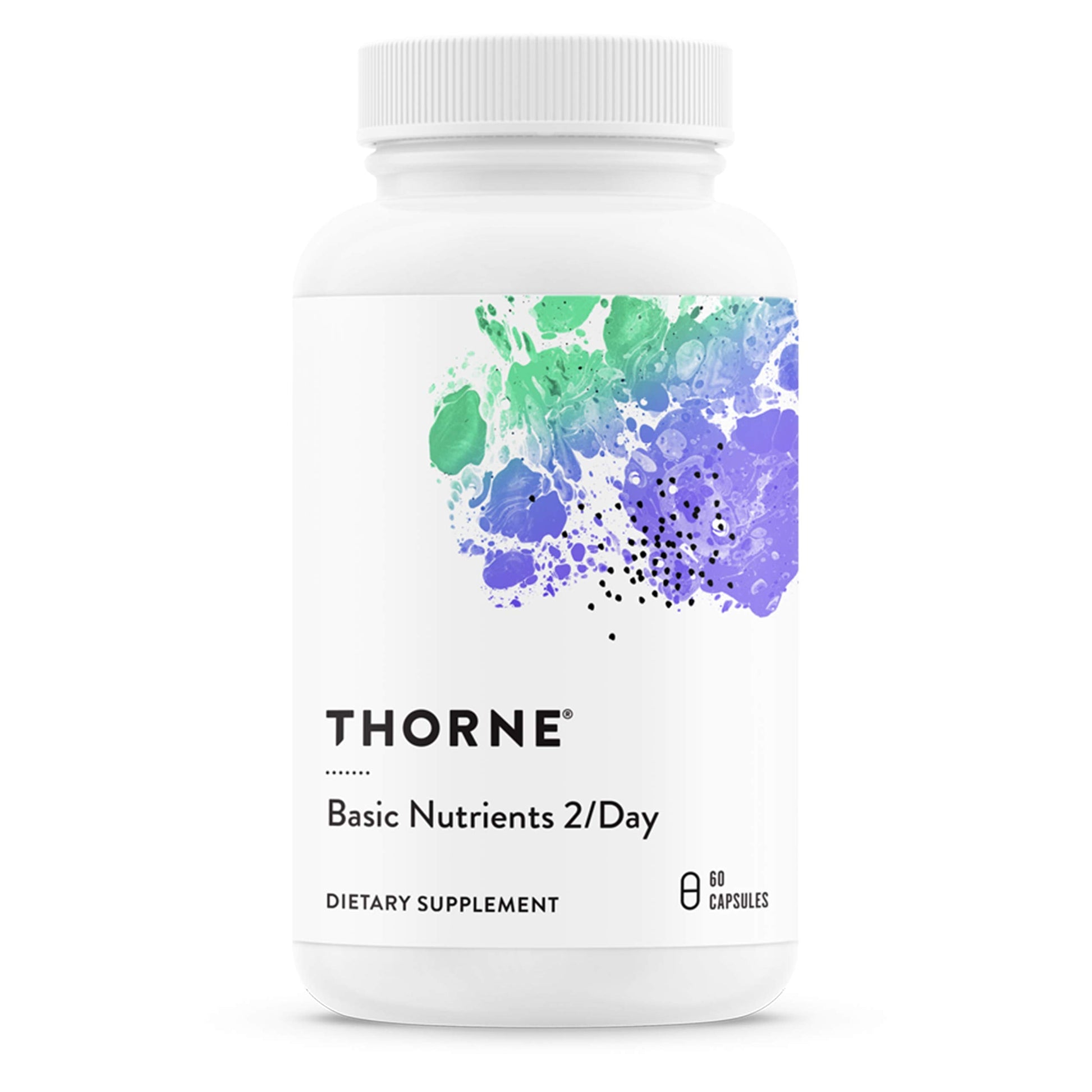 THORNE Basic Nutrients 2/Day - Comprehensive Daily Multivitamin with Optimal Bioavailab THORNE uk supplements