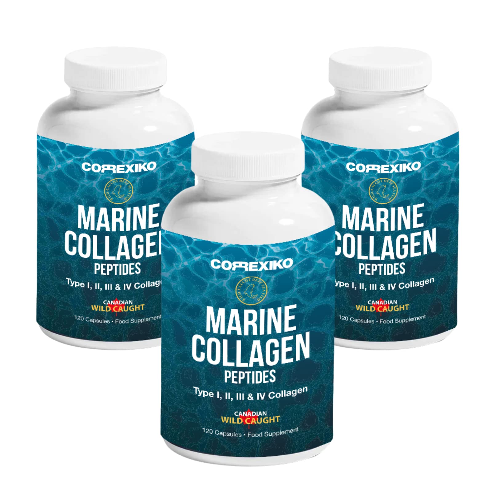 CORREXIKO Marine Collagen Pills, High Strength 2200mg Anti-Ageing Tablets CORREXIKO uk supplements